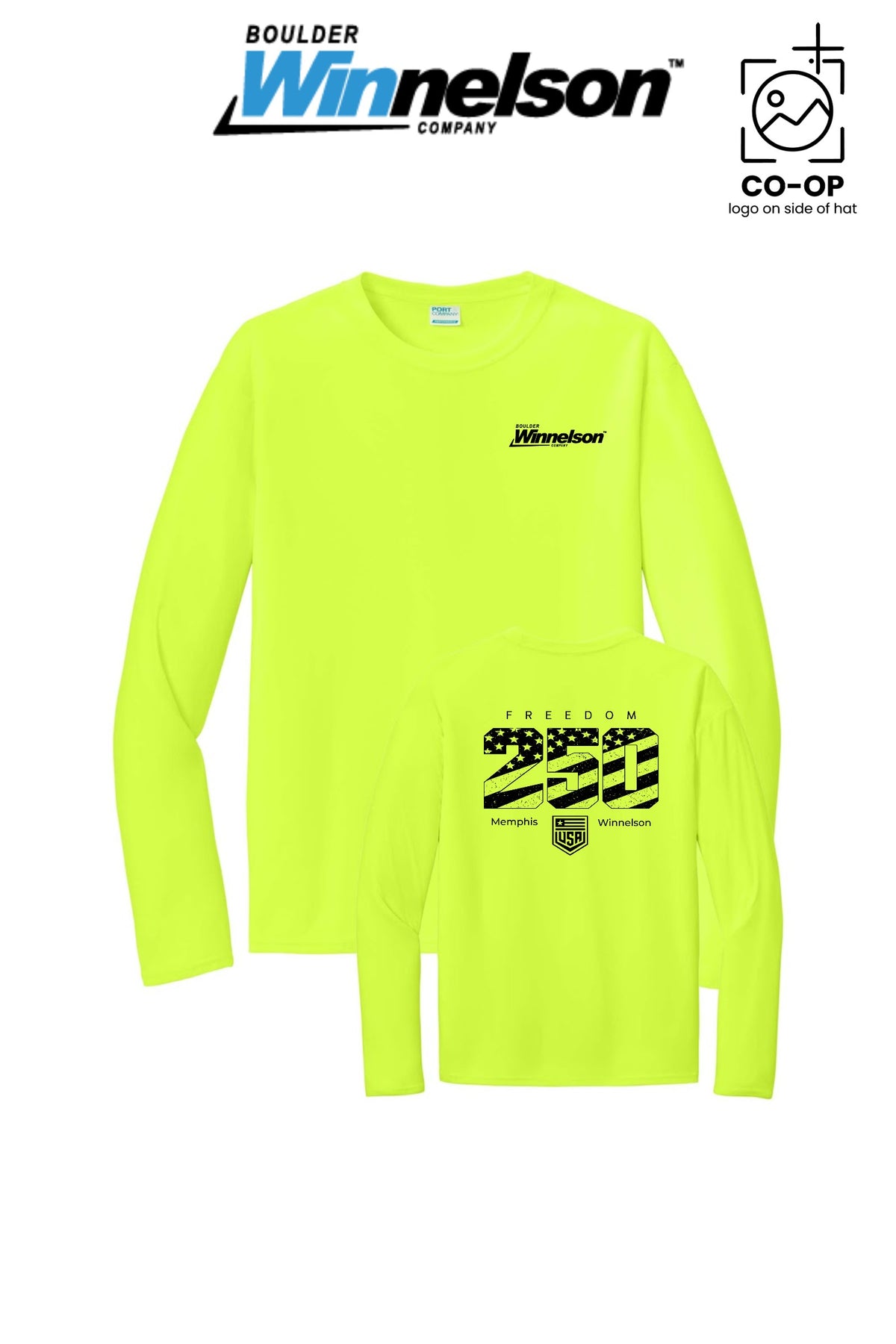 Port & Co™ Performance UPF 50 Long Sleeve - Memphis Winnelson