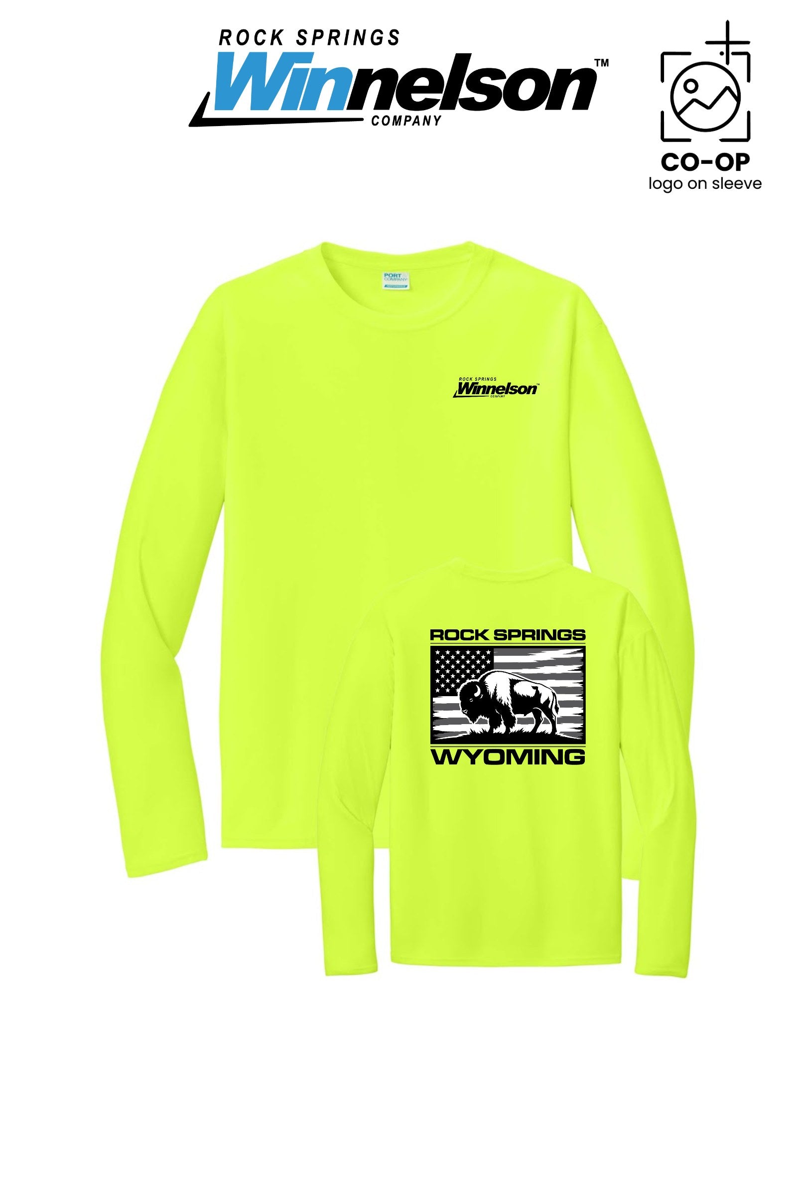 Port & Co™ Performance UPF 50 Long Sleeve - Rock Springs Winnelson