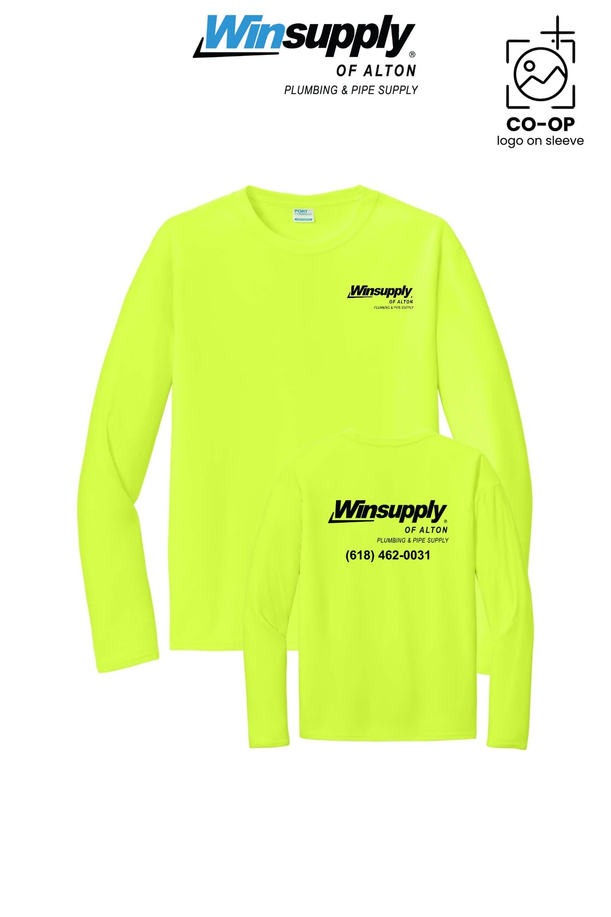 Port & Co™ Performance UPF 50 Long Sleeve - Winsupply of Alton