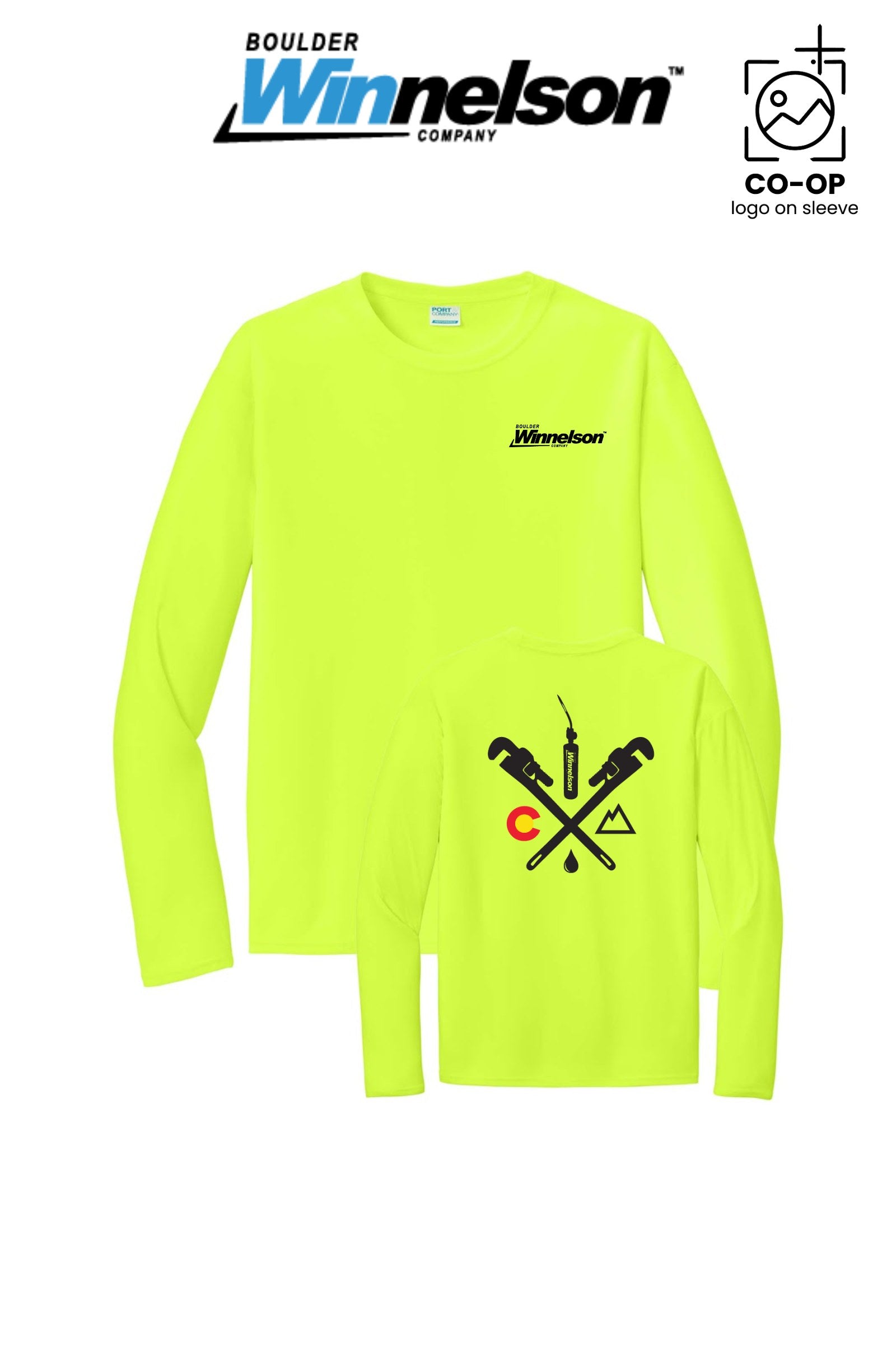 Port & Co™ Performance UPF 50 Long Sleeve - Boulder Winnelson