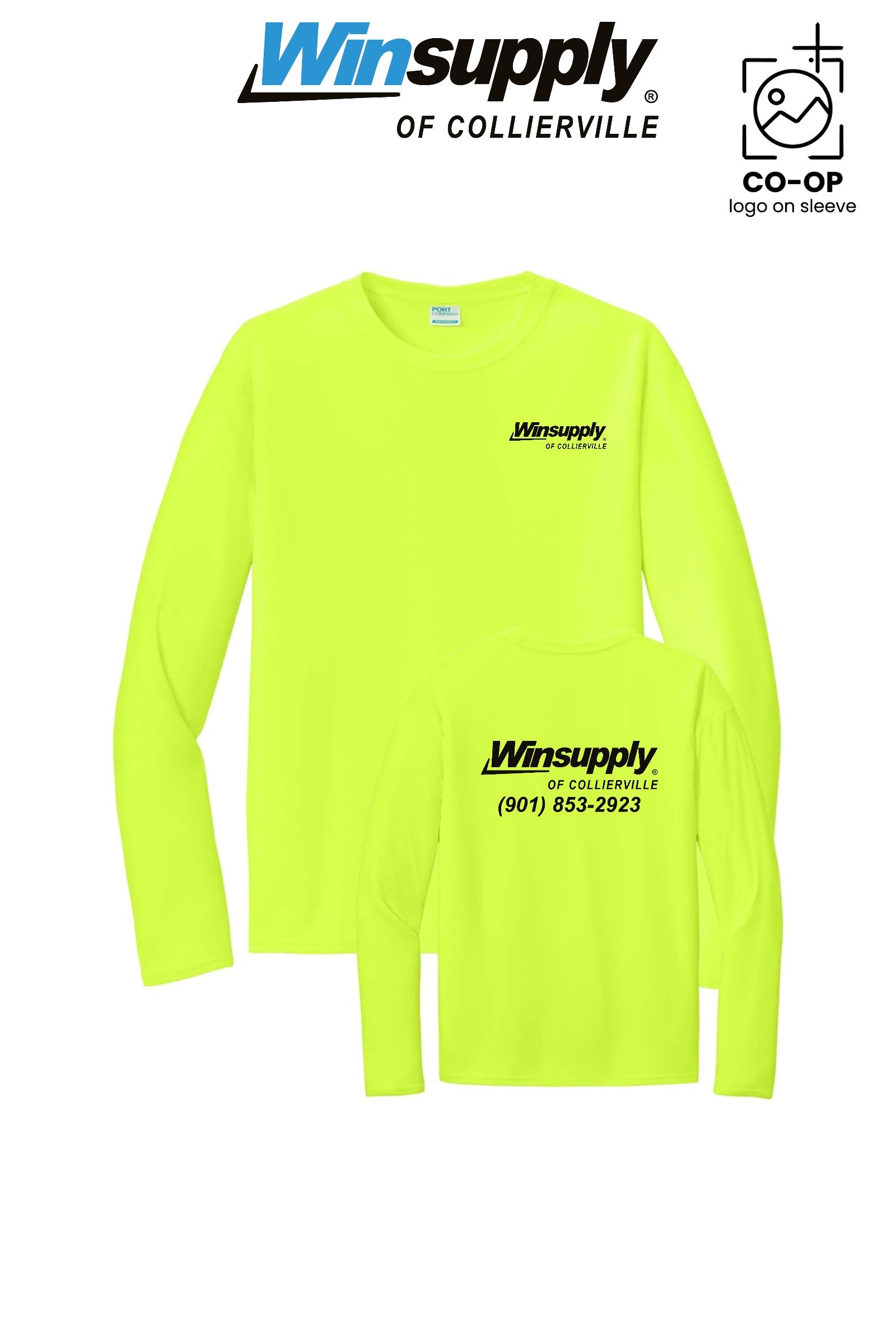 Port & Co™ Performance UPF 50 Long Sleeve - Winston Salem Noland