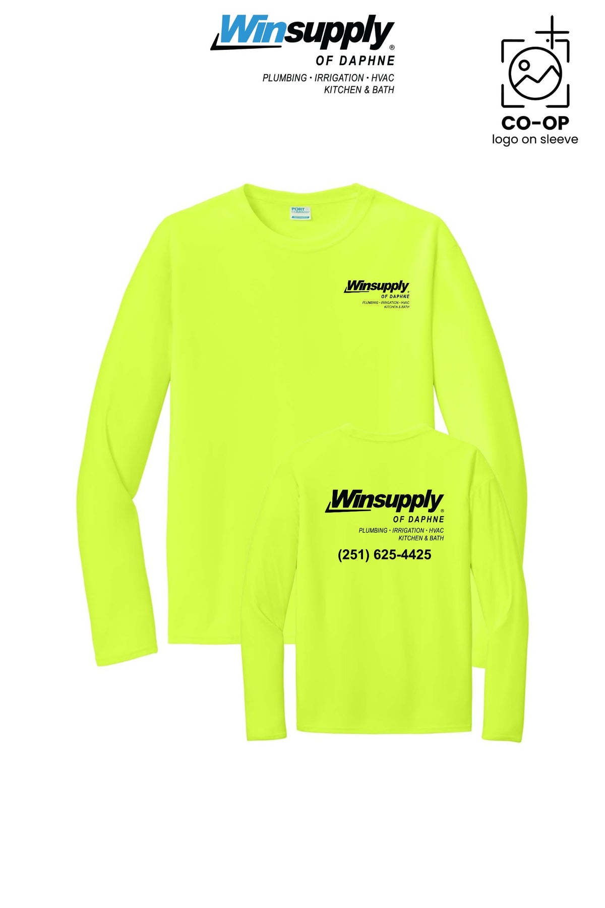 Port & Co™ Performance UPF 50 Long Sleeve - Winsupply of Daphne