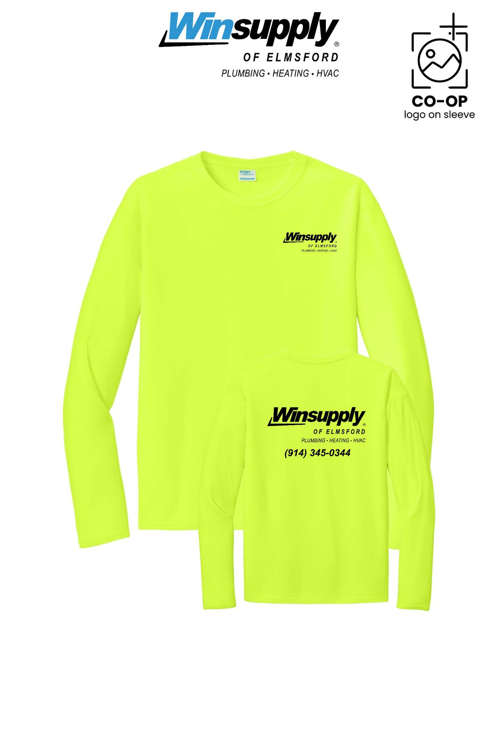 Port & Co™ Performance UPF 50 Long Sleeve - Winsupply of Elmsford