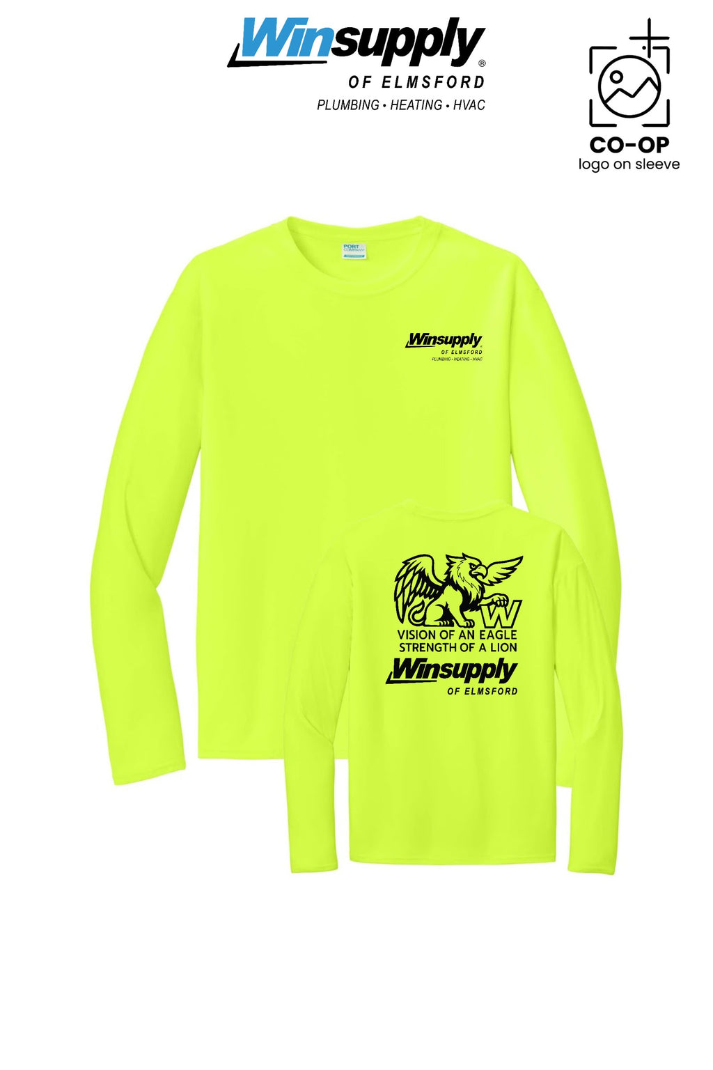 Port & Co™ Performance UPF 50 Long Sleeve - Winsupply of Elmsford