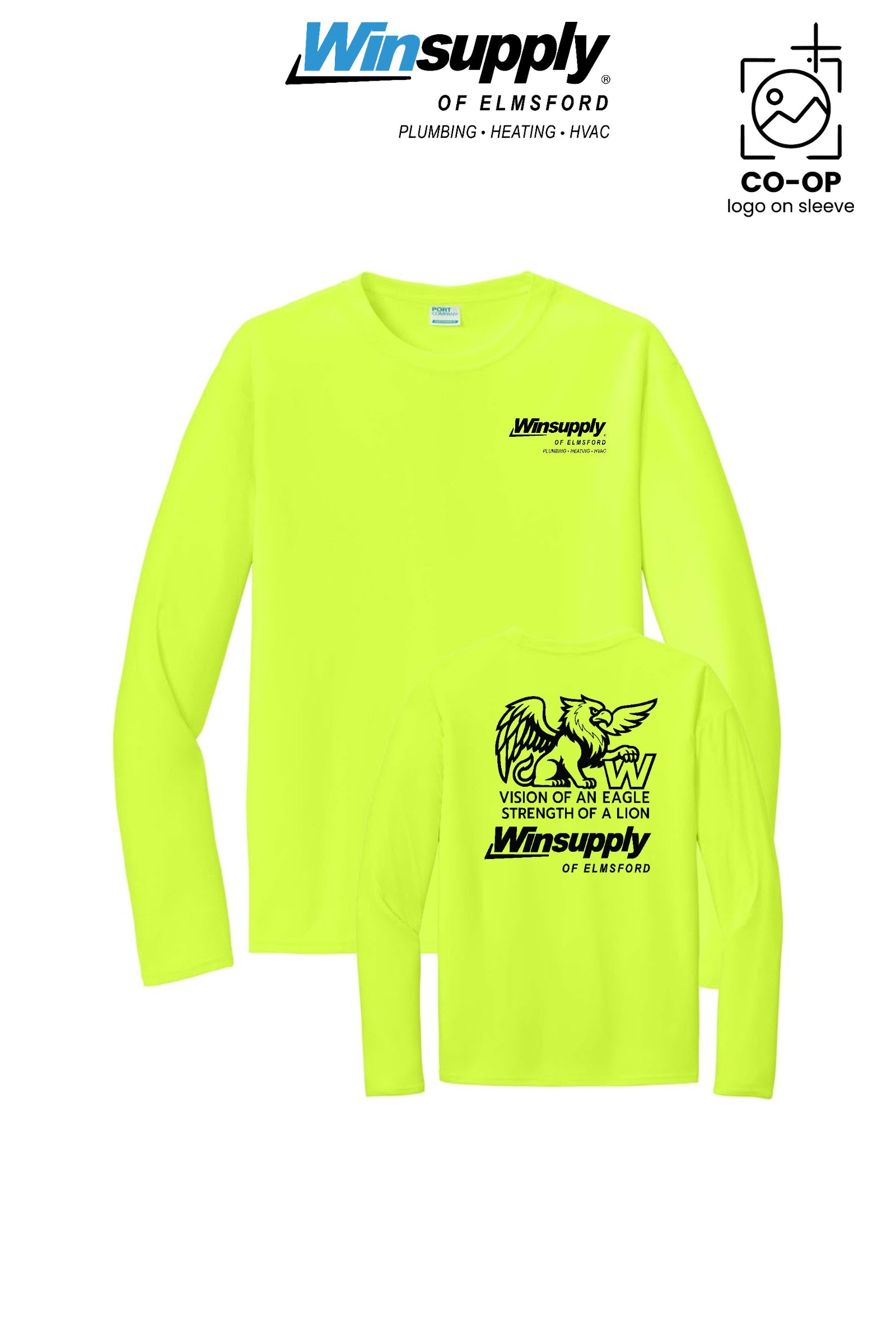 Port & Co™ Performance UPF 50 Long Sleeve - Winsupply of Elmsford