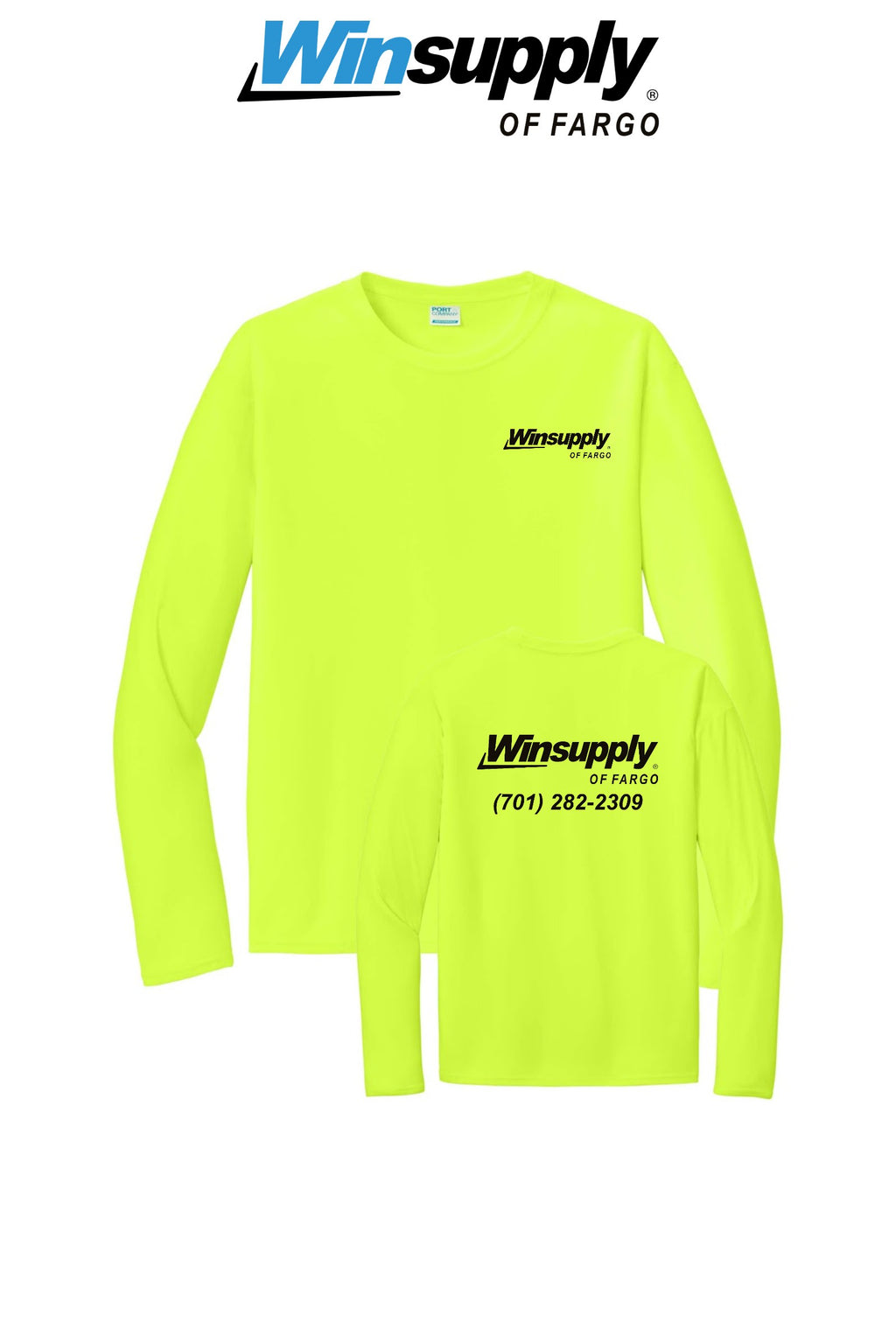 Port & Co™ Performance UPF 50 Long Sleeve - Winsupply of Fargo