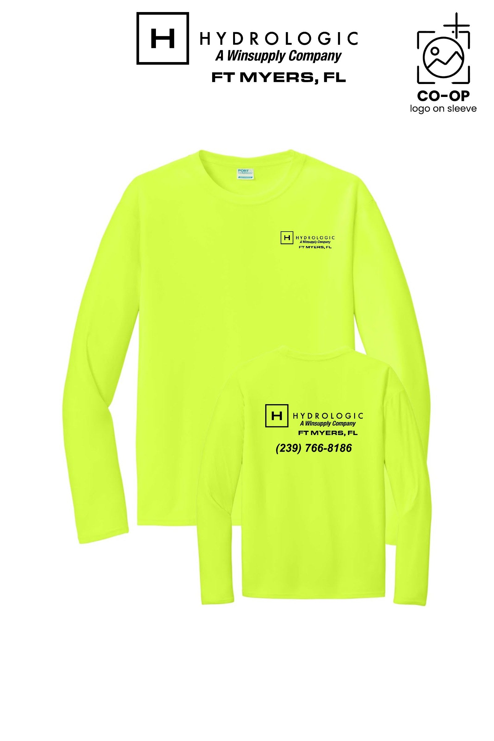 Port & Co™ Performance UPF 50 Long Sleeve - Winsupply Ft Myers FL Co.