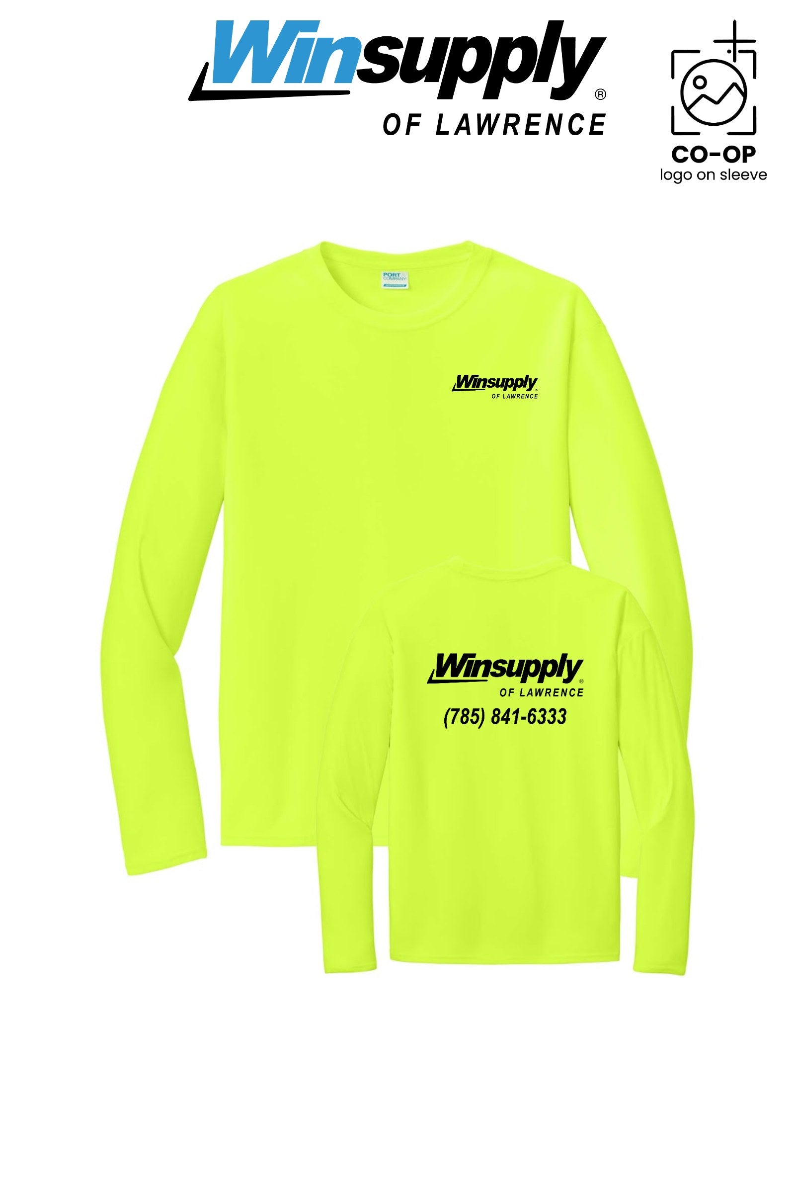 Port & Co™ Performance UPF 50 Long Sleeve - Winsupply of Lawrence