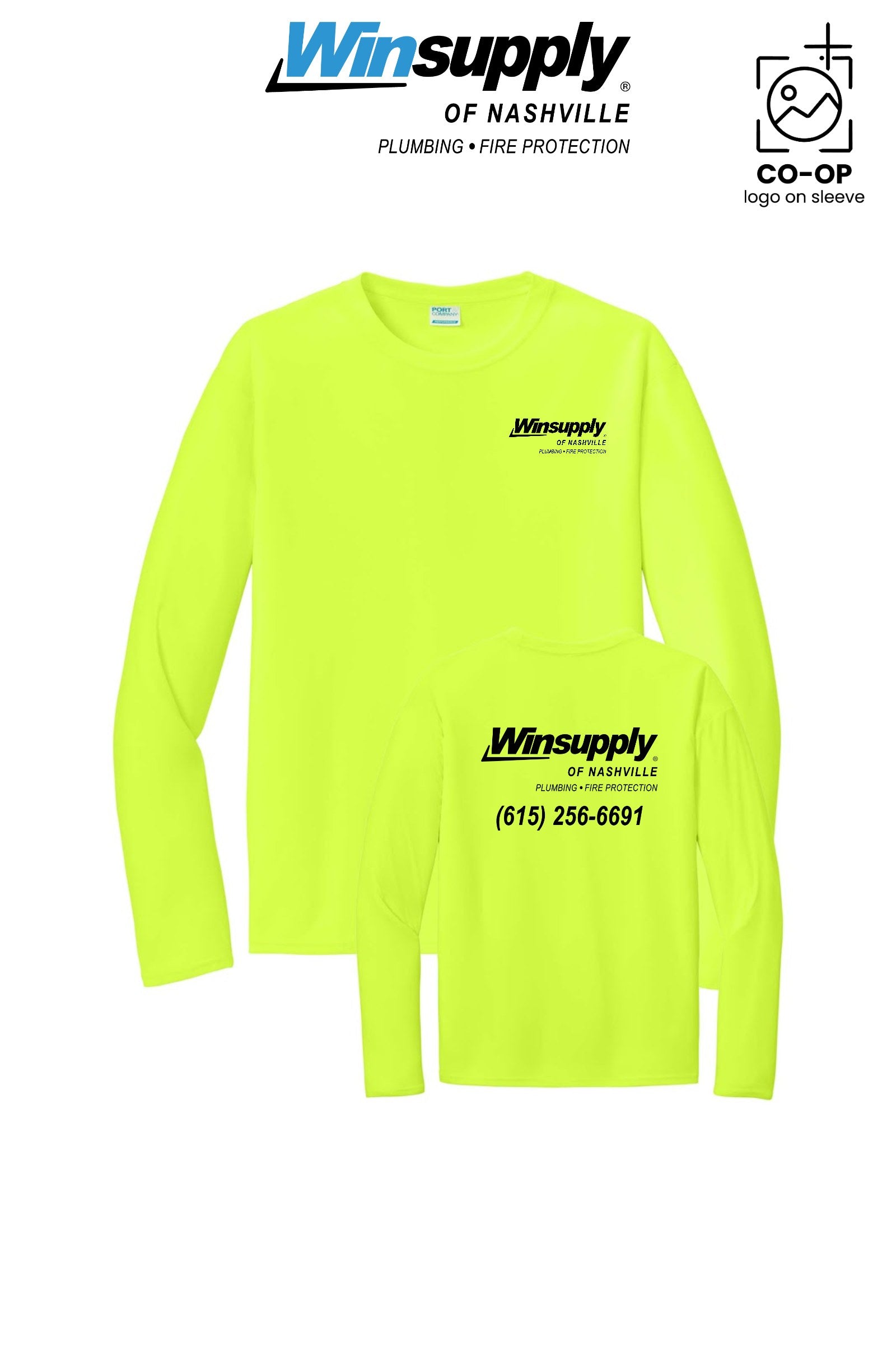 Port & Co™ Performance UPF 50 Long Sleeve - Winsupply of Nashville