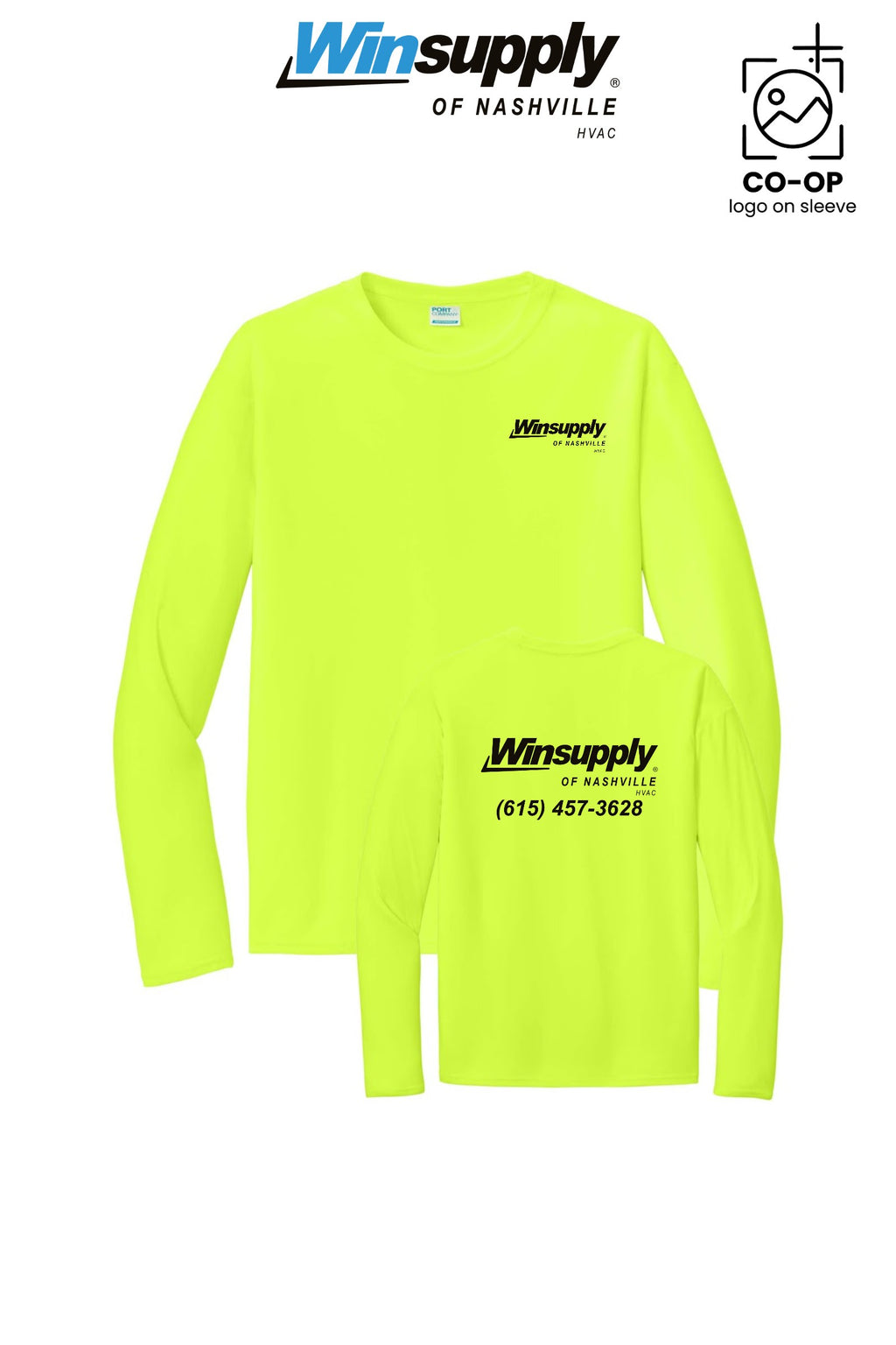 Port & Co™ Performance UPF 50 Long Sleeve - Winsupply of Nashville HVAC