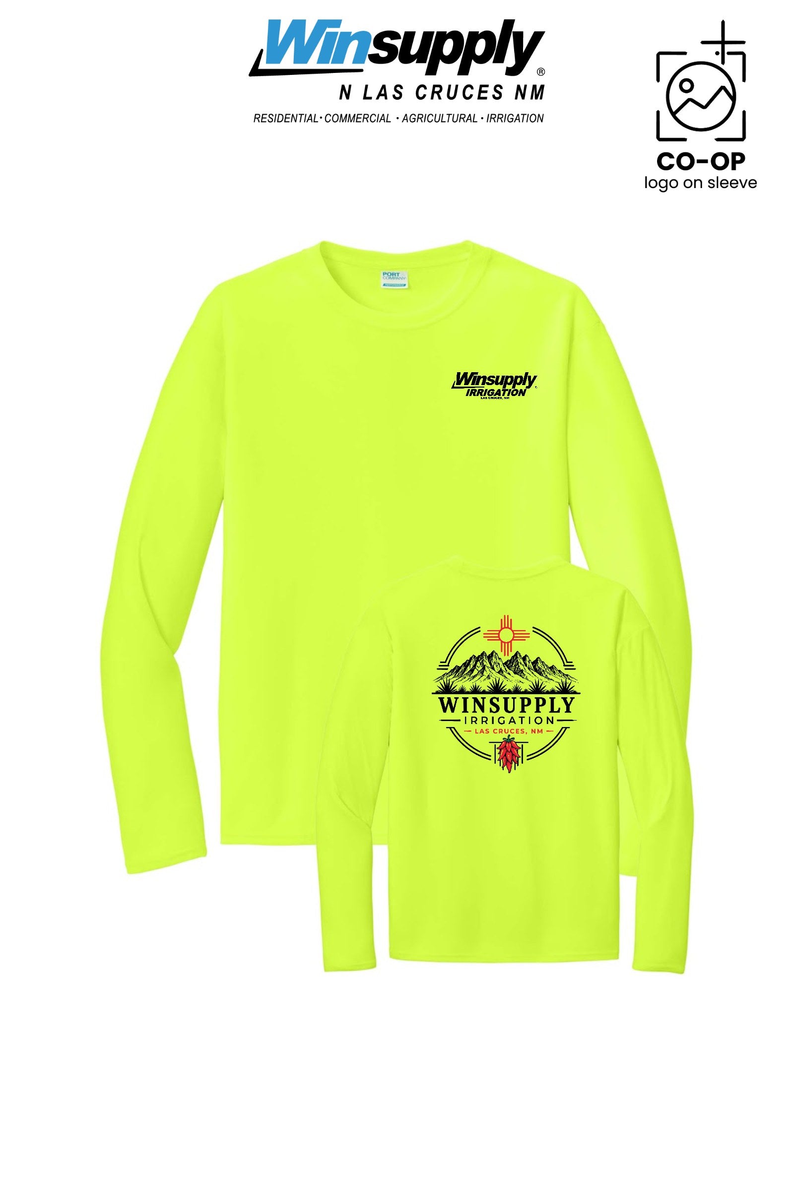 Port & Co™ Performance UPF 50 Long Sleeve - Winsupply N Las Cruces NM