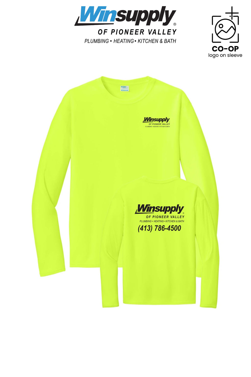 Port & Co™ Performance UPF 50 Long Sleeve - Winsupply of Pioneer Valley