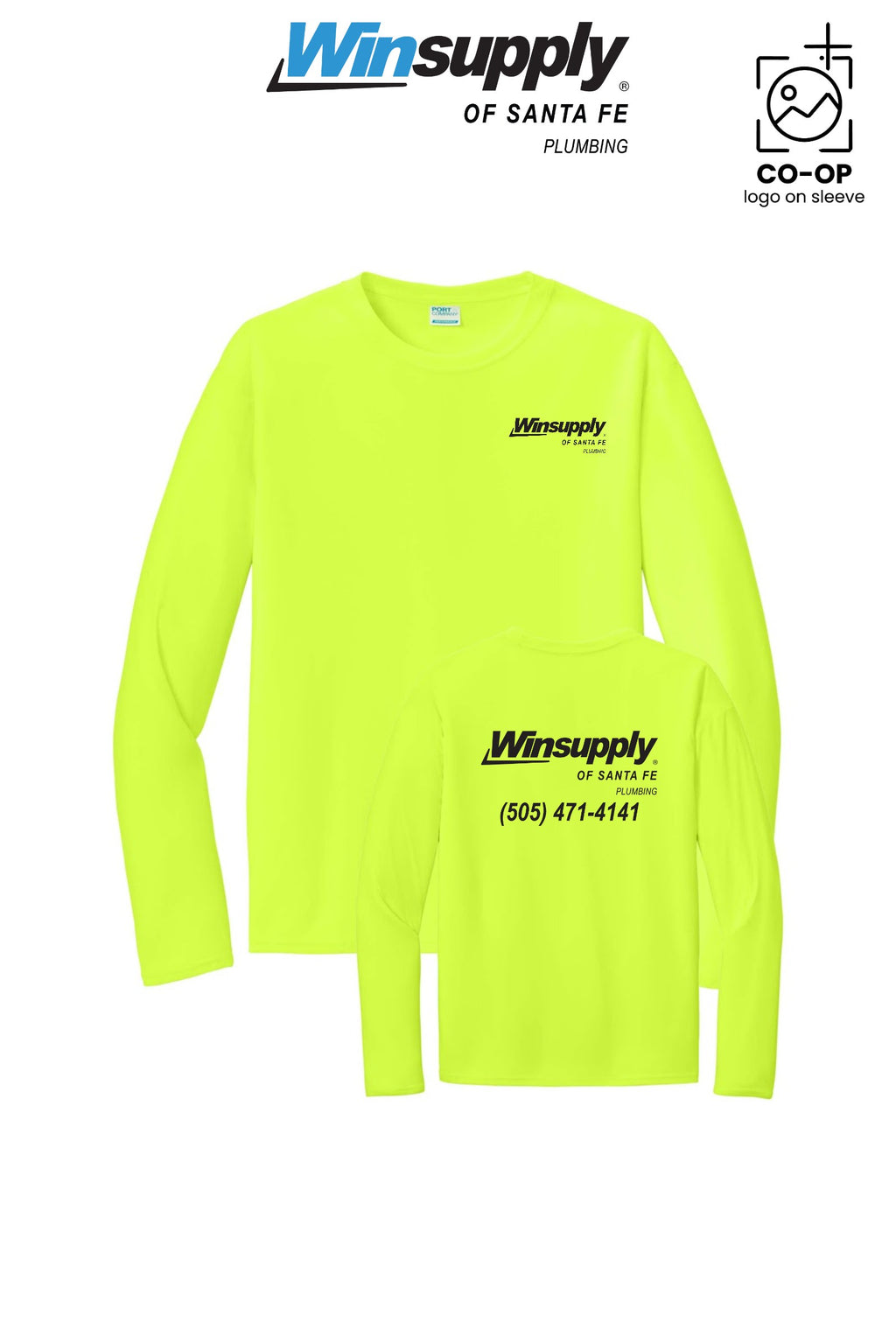 Port & Co™ Performance UPF 50 Long Sleeve - Winsupply of Santa Fe