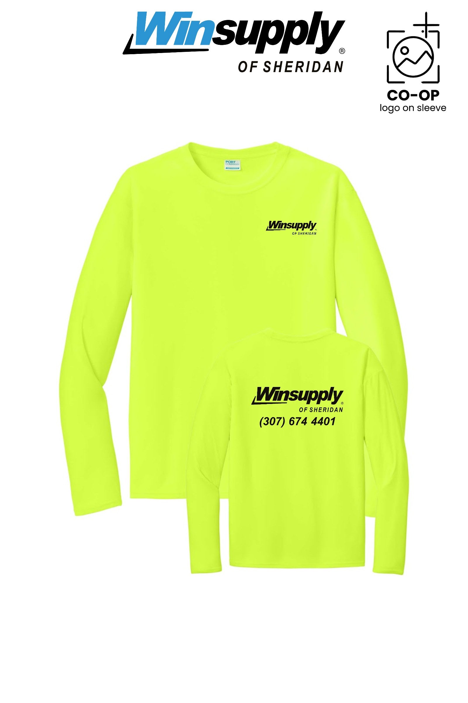 Port & Co™ Performance UPF 50 Long Sleeve - Winsupply of Sheridan