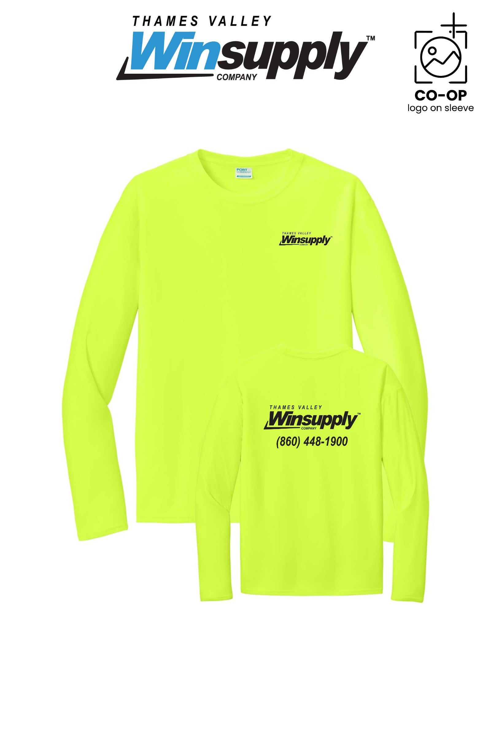 Port & Co™ Performance UPF 50 Long Sleeve - Thames Valley Winsupply