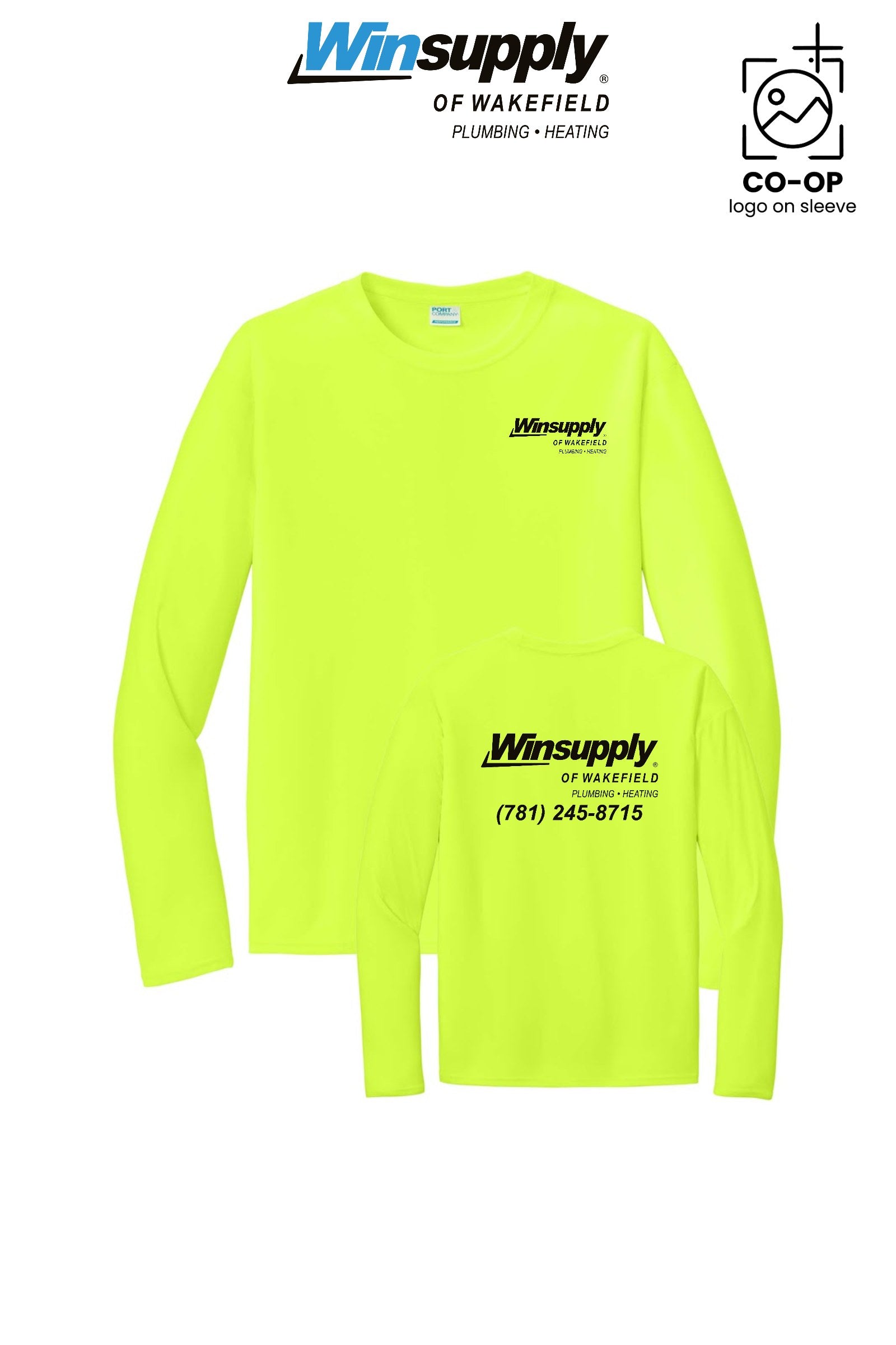 Port & Co™ Performance UPF 50 Long Sleeve - Winsupply of Wakefield