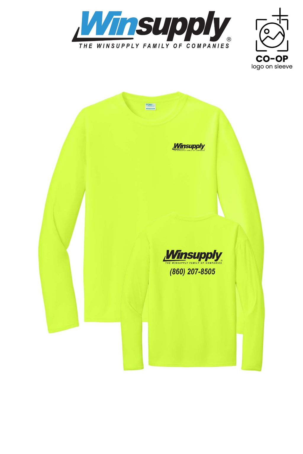 Port & Co™ Performance UPF 50 Long Sleeve - Winsupply of West Hartford