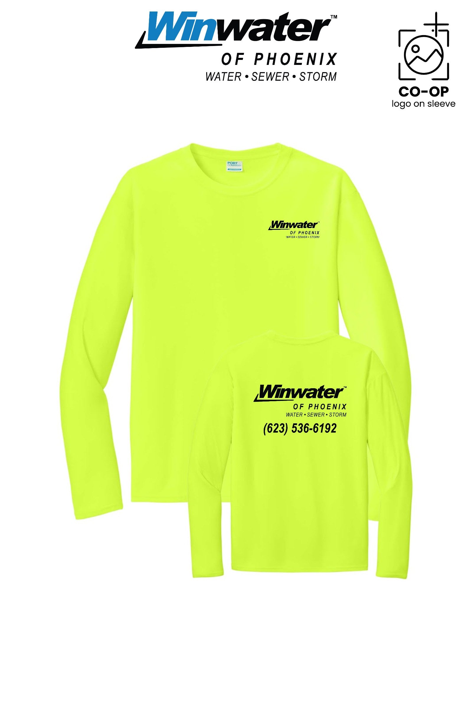 Port & Co™ Performance UPF 50 Long Sleeve - Winwater of Phoenix