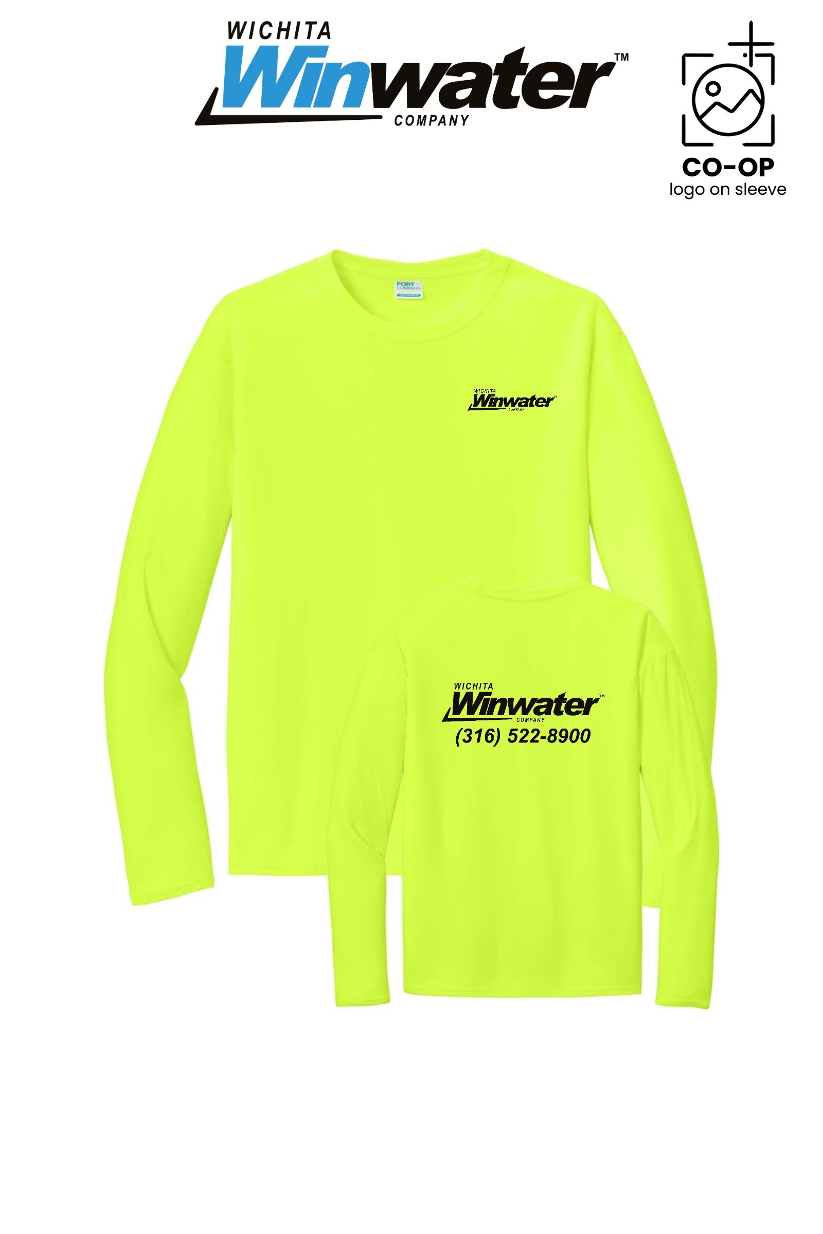 Port & Co™ Performance UPF 50 Long Sleeve - Wichita Winwater