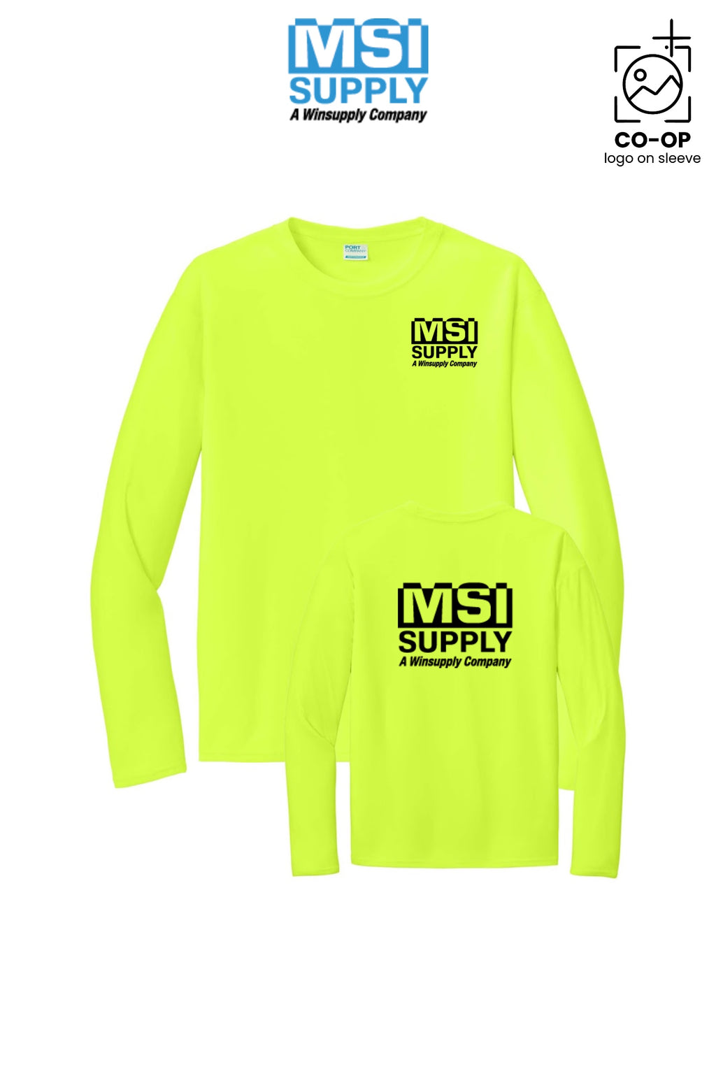Port & Co™ Performance UPF 50 Long Sleeve - MSI Supply Houston