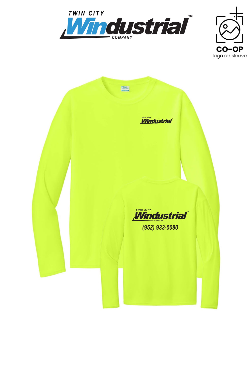 Port & Co™ Performance UPF 50 Long Sleeve - Twin City Windustrial