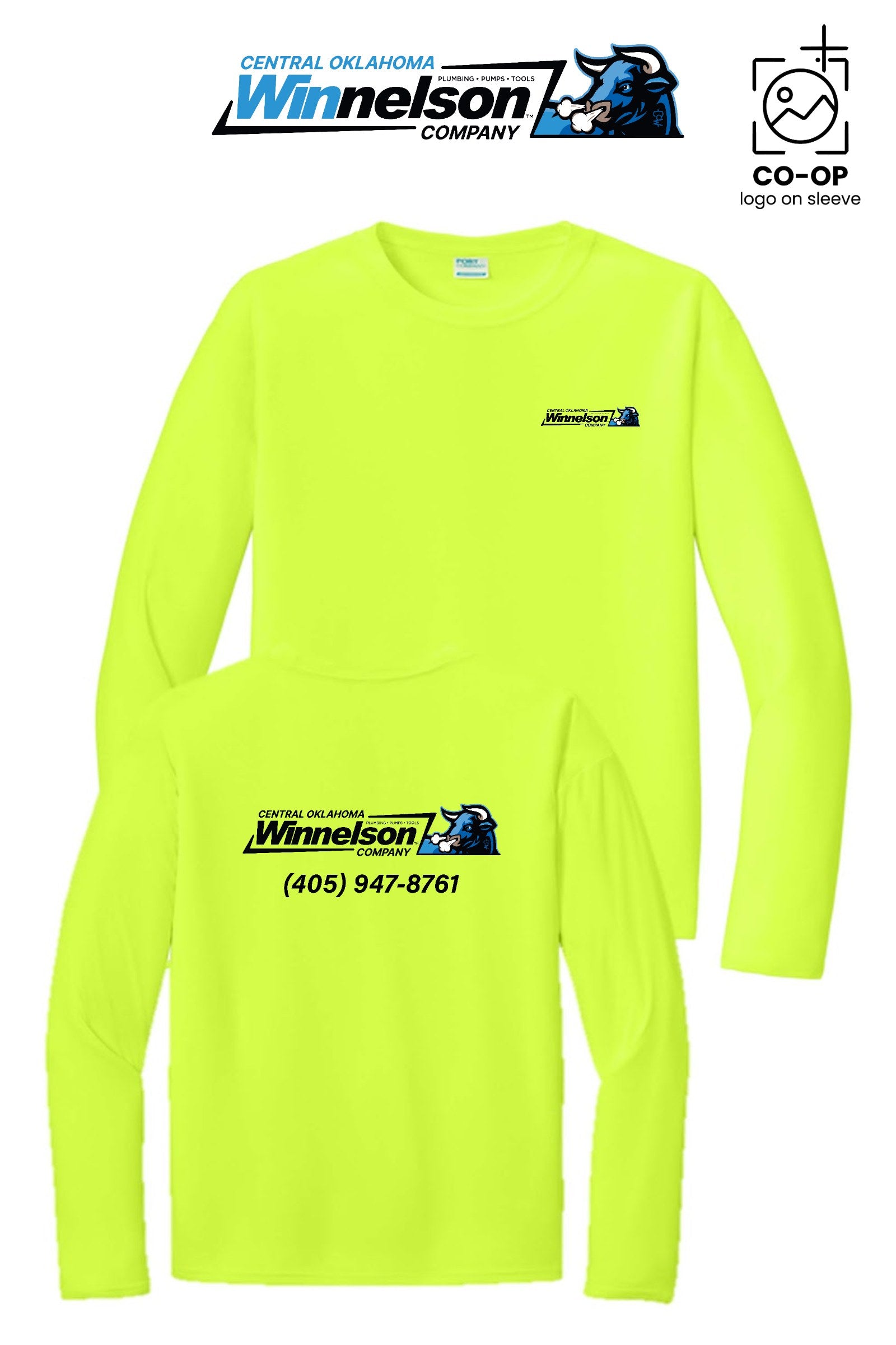 Port & Co™ Performance UPF 50 Long Sleeve - Winnelson Central Oklahoma