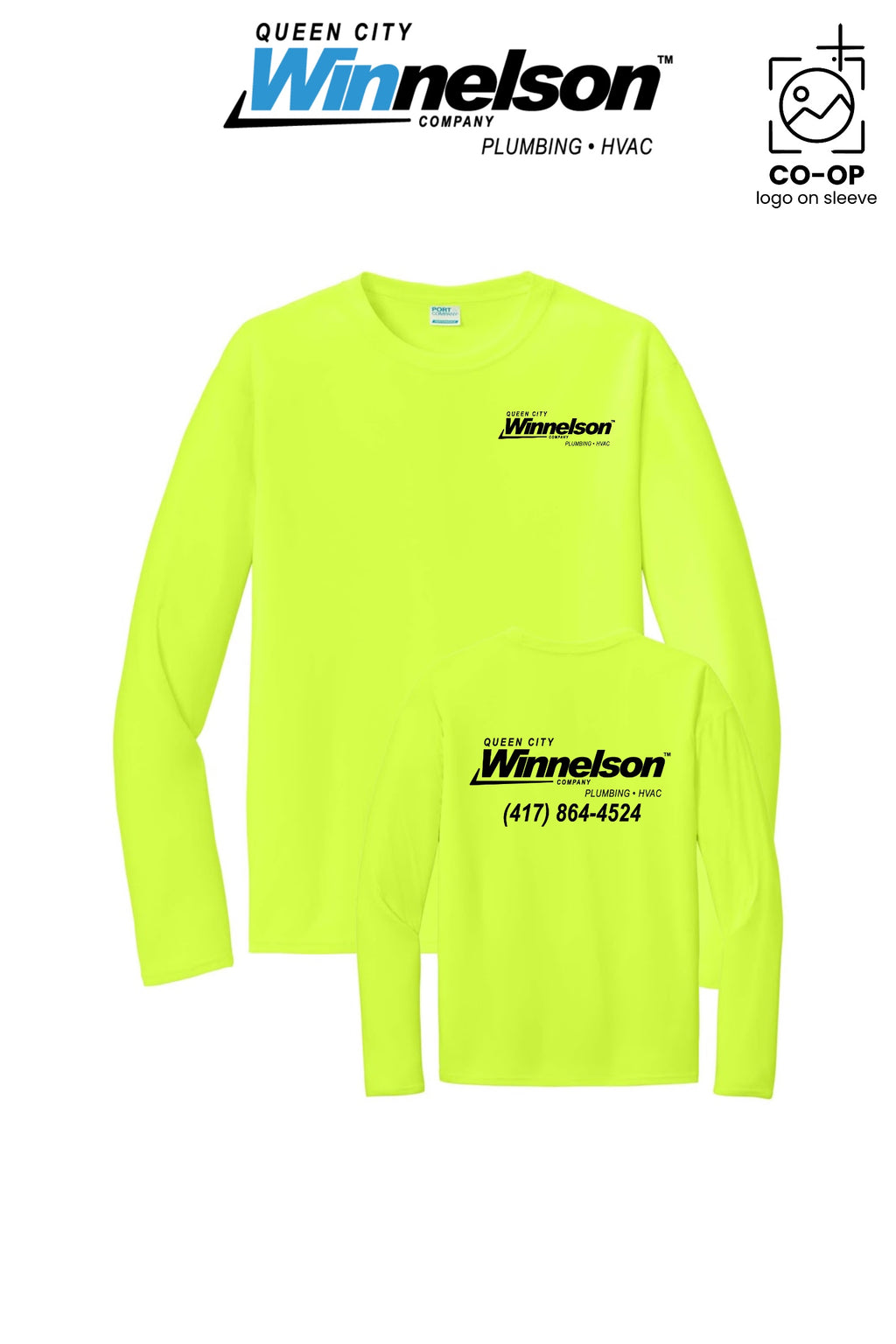 Port & Co™ Performance UPF 50 Long Sleeve - Queen City Winnelson
