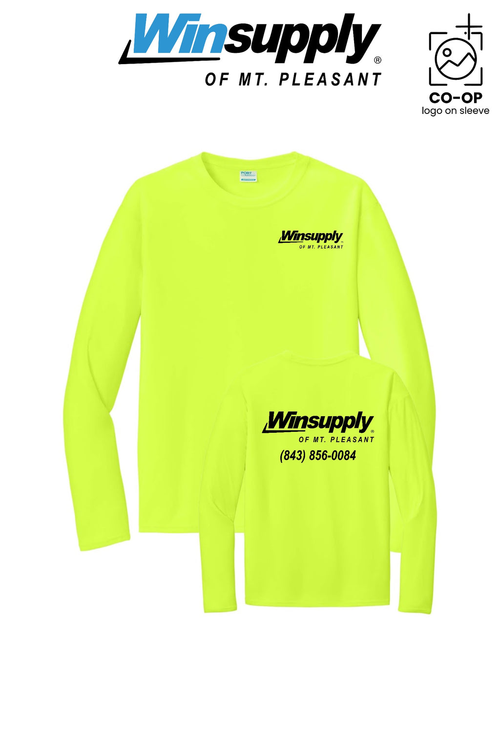 Port & Co™ Performance UPF 50 Long Sleeve - Winsupply of Mt. Pleasant