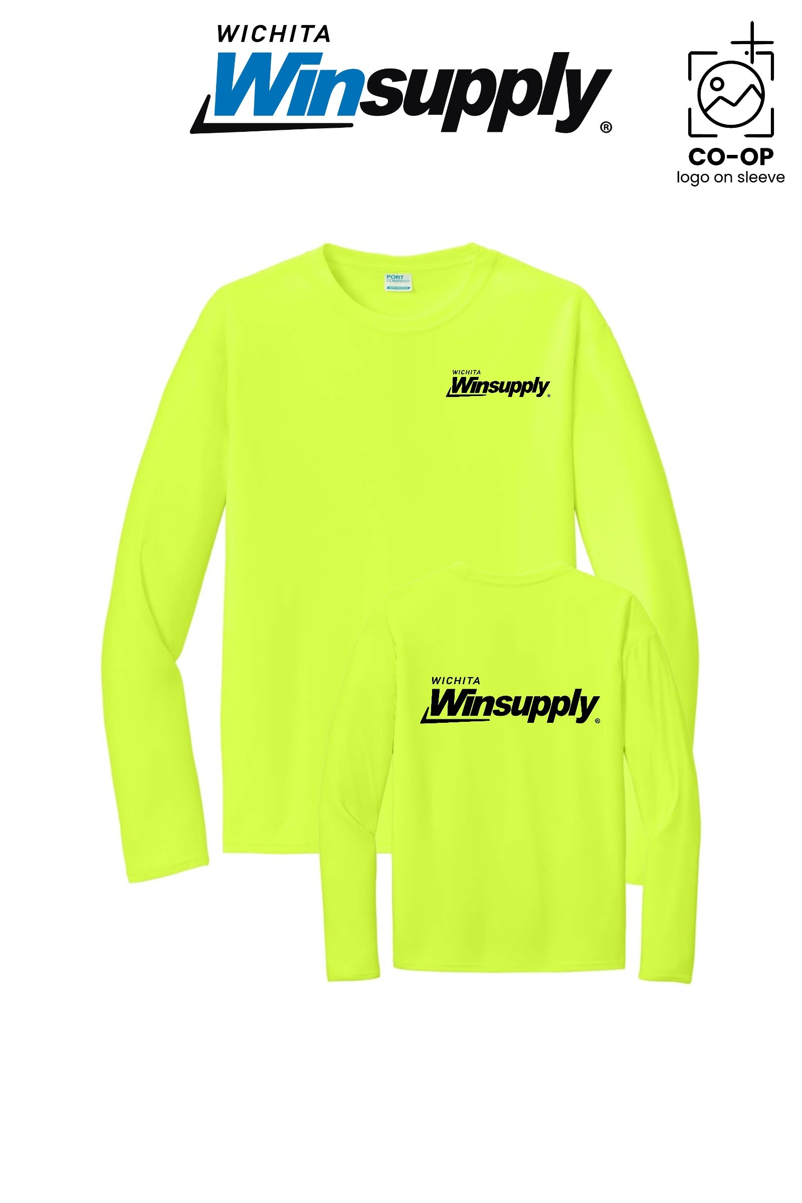 Port & Co™ Performance UPF 50 Long Sleeve - Wichita Winsupply