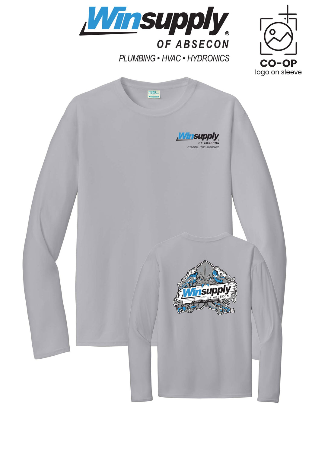 Port & Co™ Performance UPF 50 Long Sleeve - Winsupply of Absecon