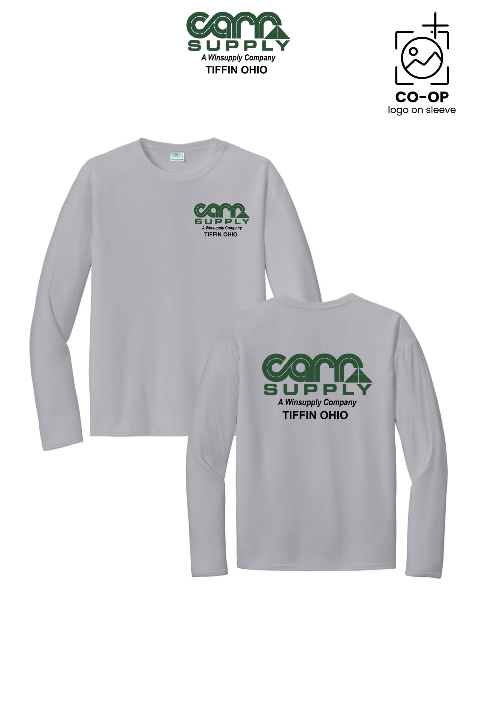Port & Co™ Performance UPF 50 Long Sleeve - Carr Supply - Tiffin