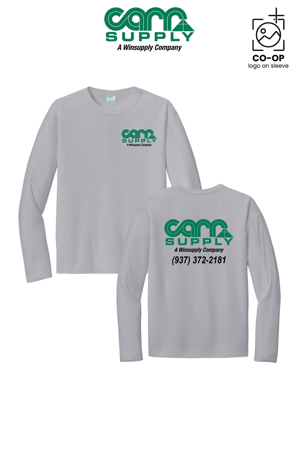 Port & Co™ Performance UPF 50 Long Sleeve - Carr Supply - Xenia