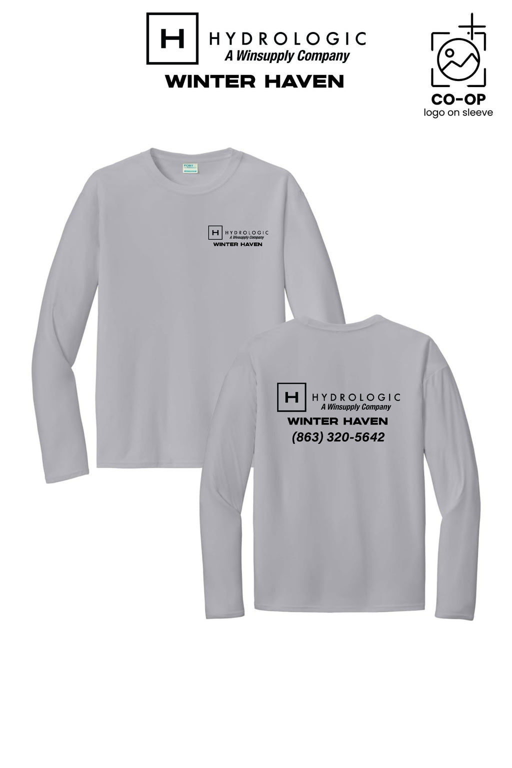Port & Co™ Performance UPF 50 Long Sleeve - Winsupply of Winter Haven