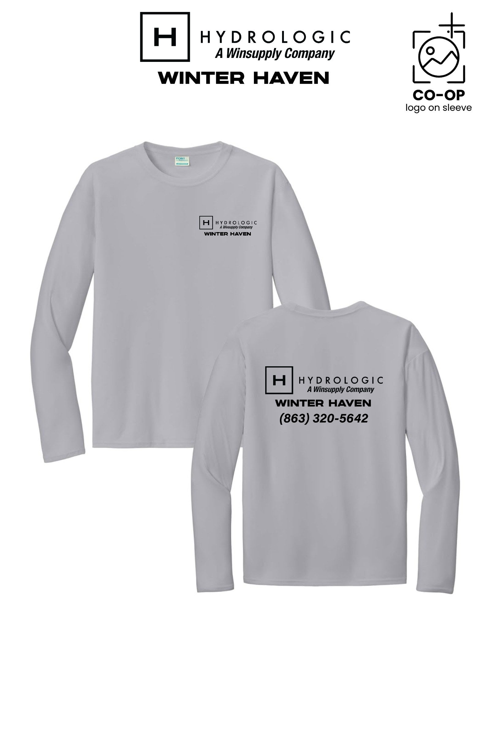 Port & Co™ Performance UPF 50 Long Sleeve - Winsupply of Winter Haven
