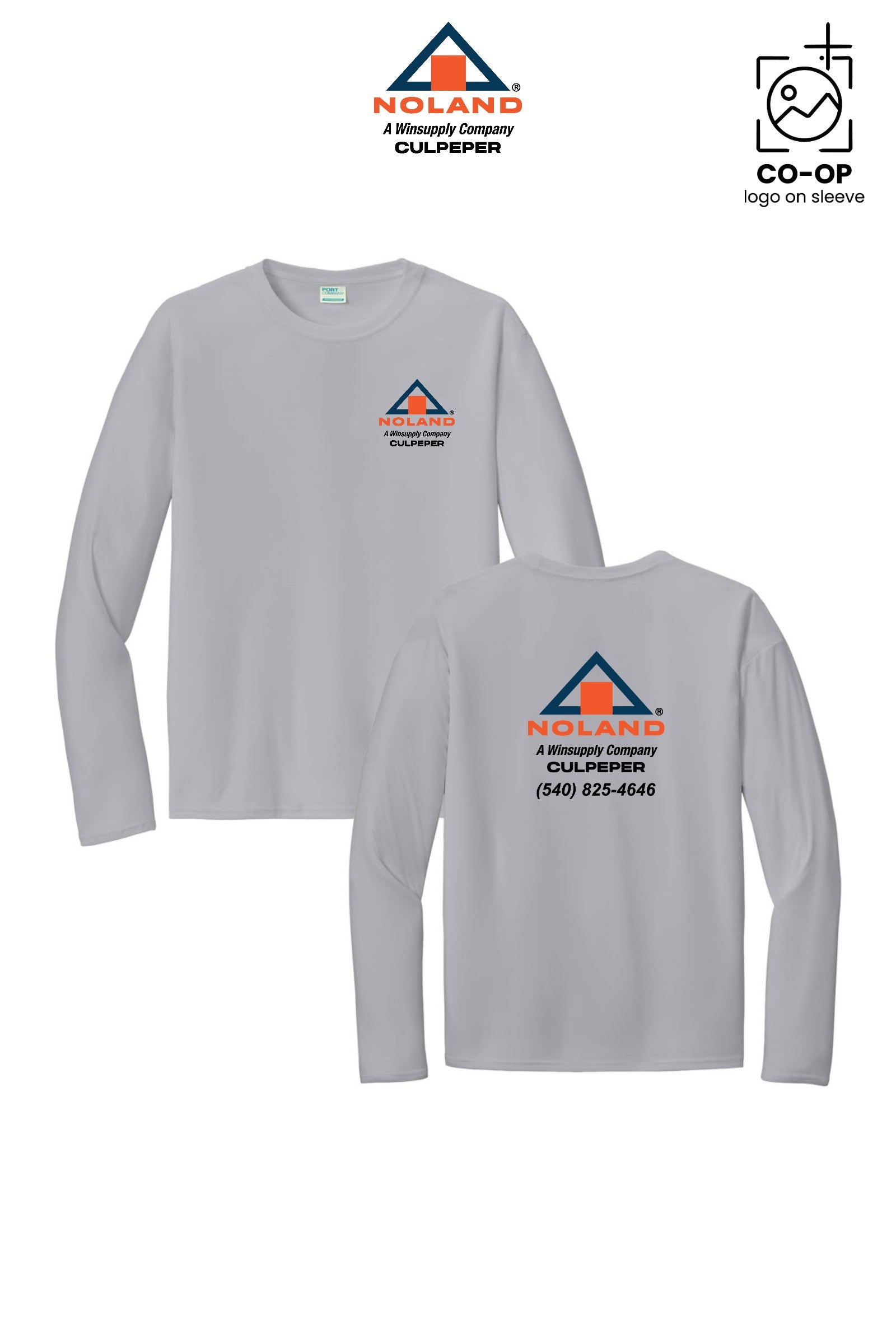 Port & Co™ Performance UPF 50 Long Sleeve - Culpeper Noland