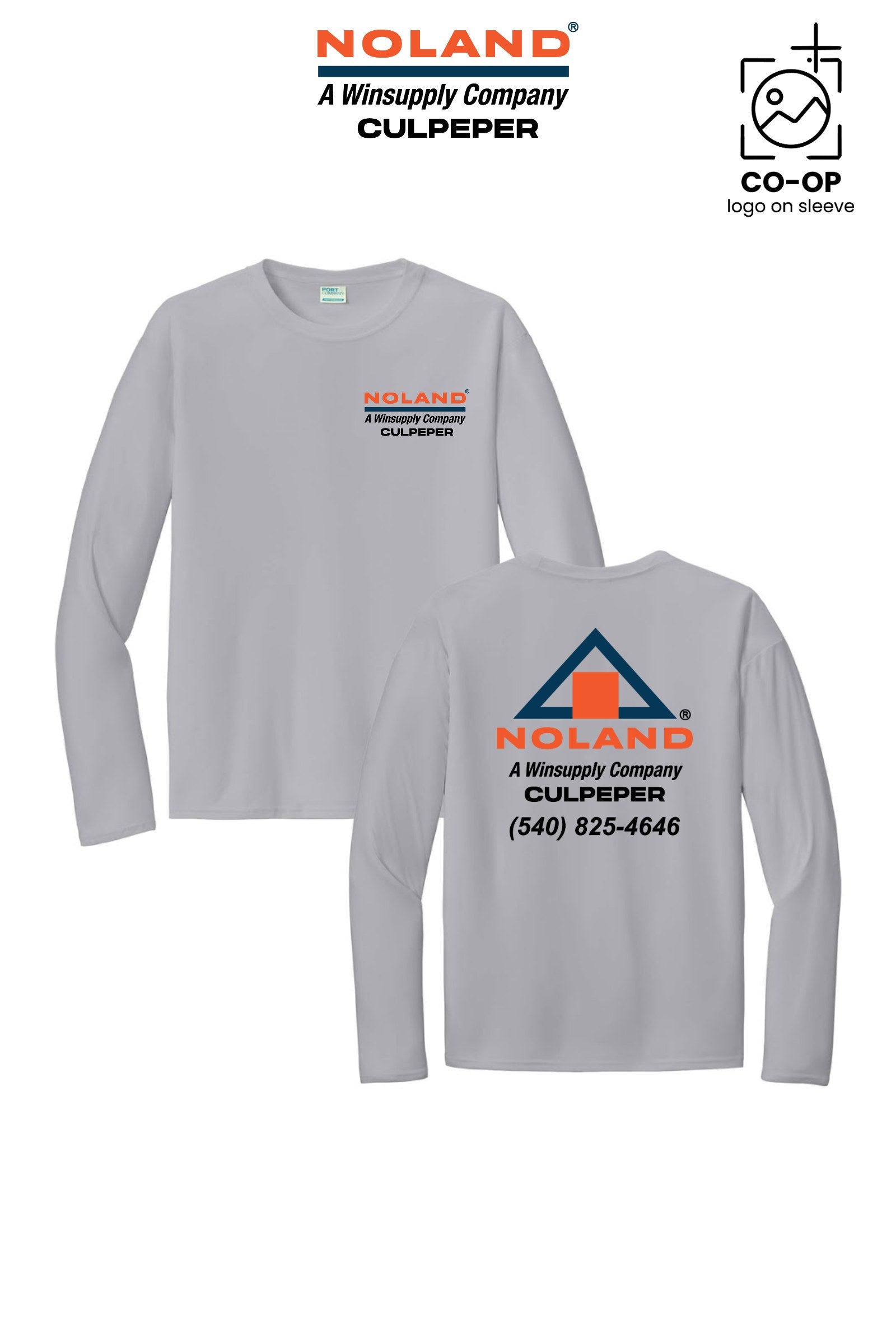 Port & Co™ Performance UPF 50 Long Sleeve - Culpeper Noland