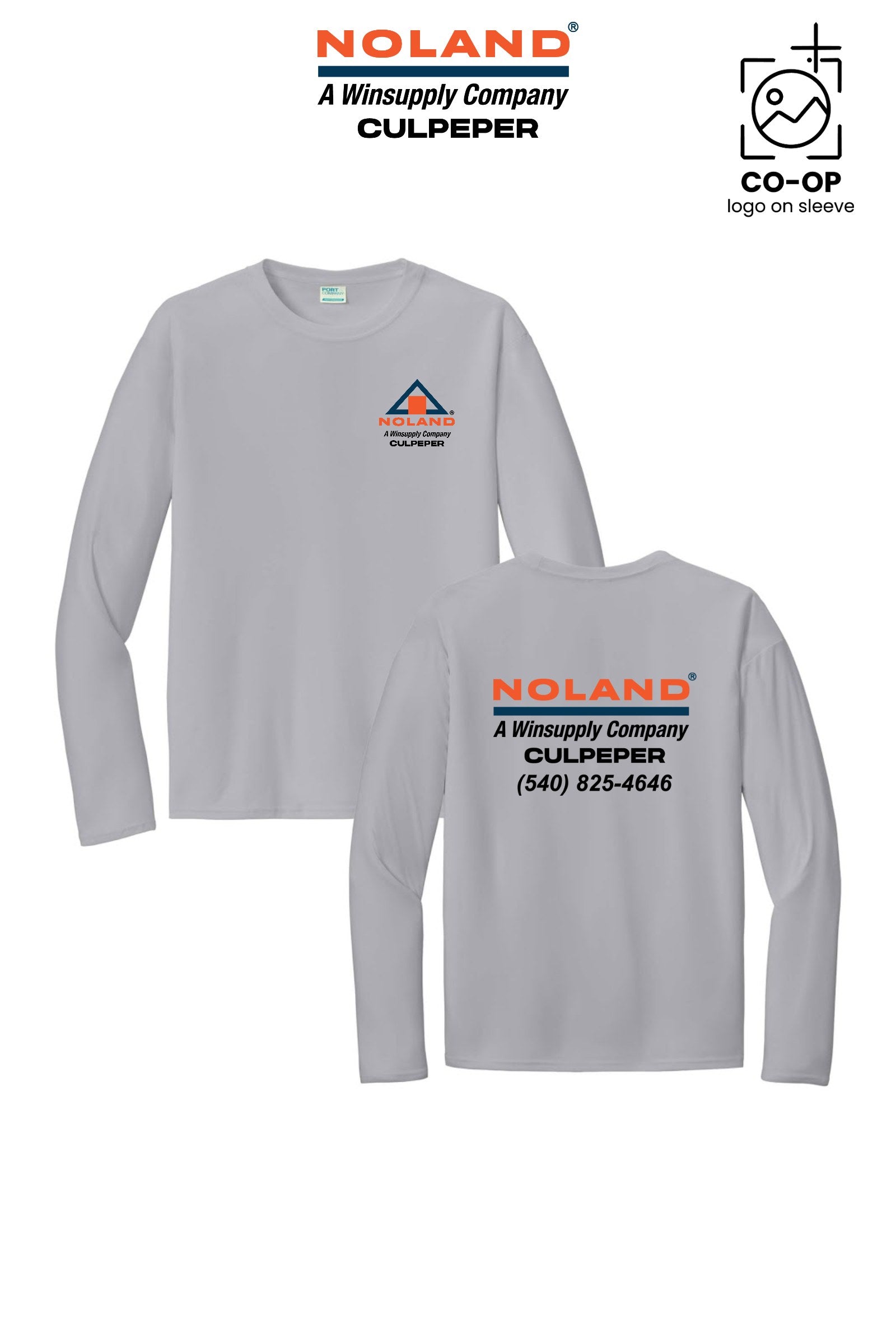 Port & Co™ Performance UPF 50 Long Sleeve - Culpeper Noland