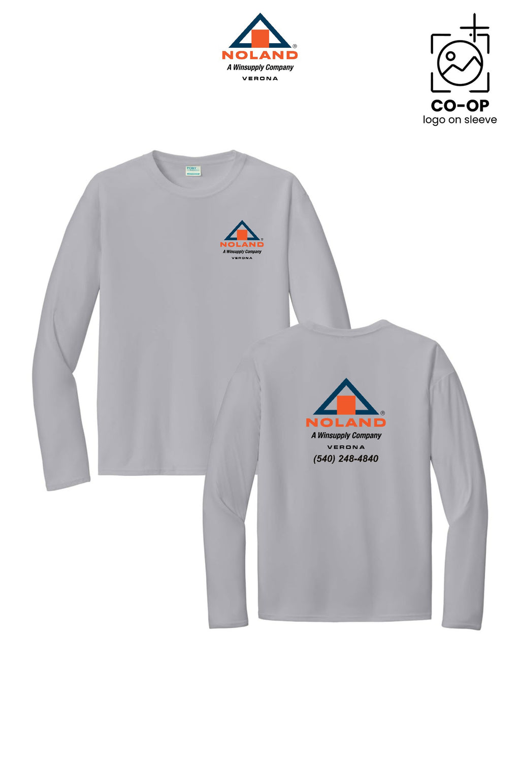 Port & Co™ Performance UPF 50 Long Sleeve - Verona Noland