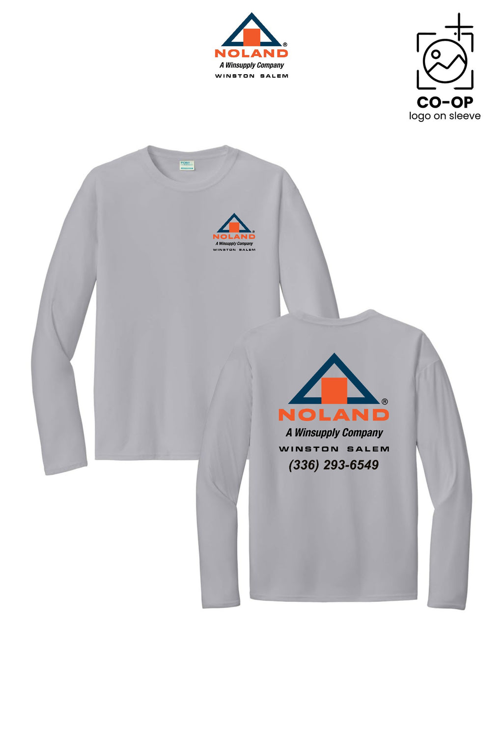 Port & Co™ Performance UPF 50 Long Sleeve - Winston Salem Noland