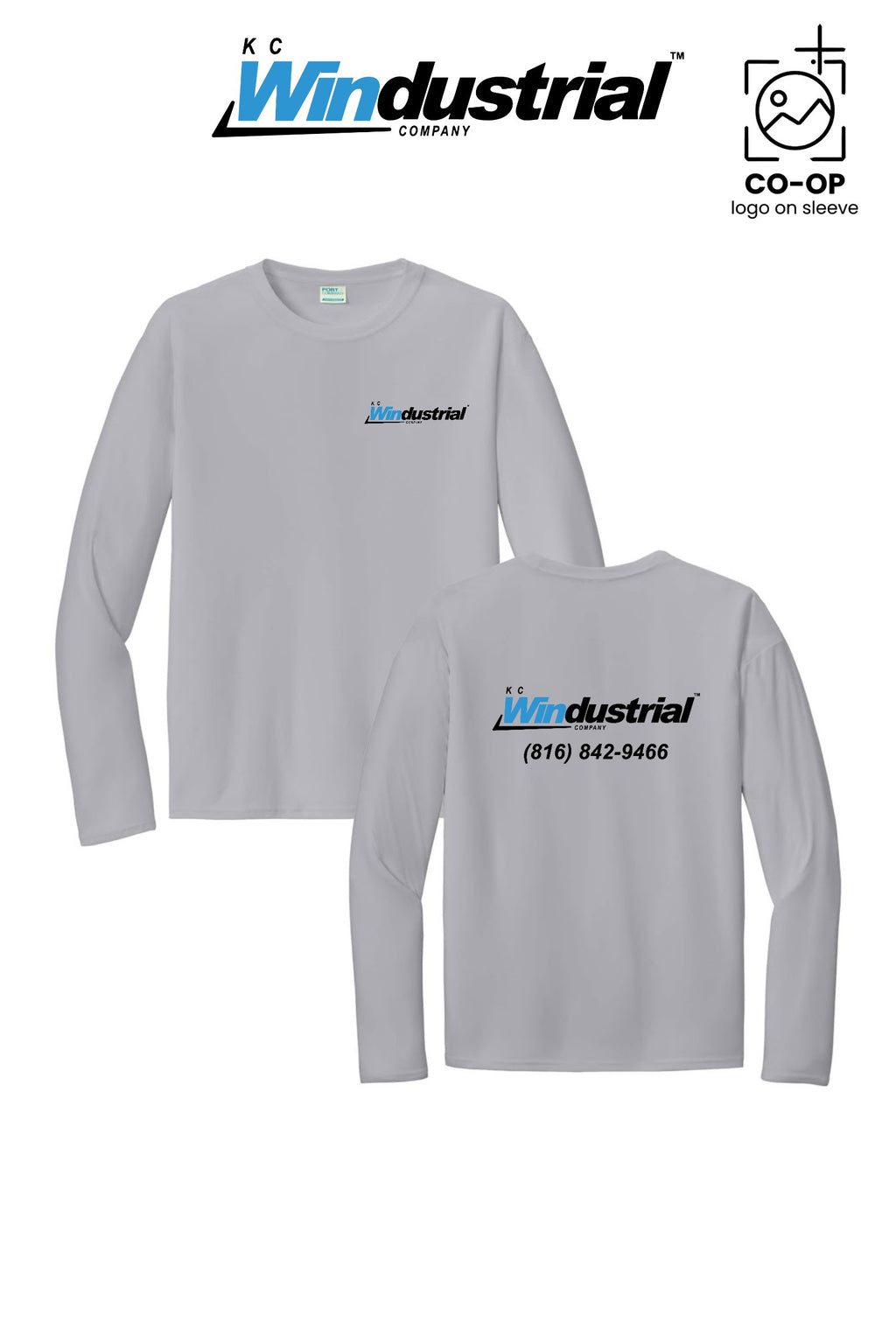 Port & Co™ Performance UPF 50 Long Sleeve - KC Windustrial