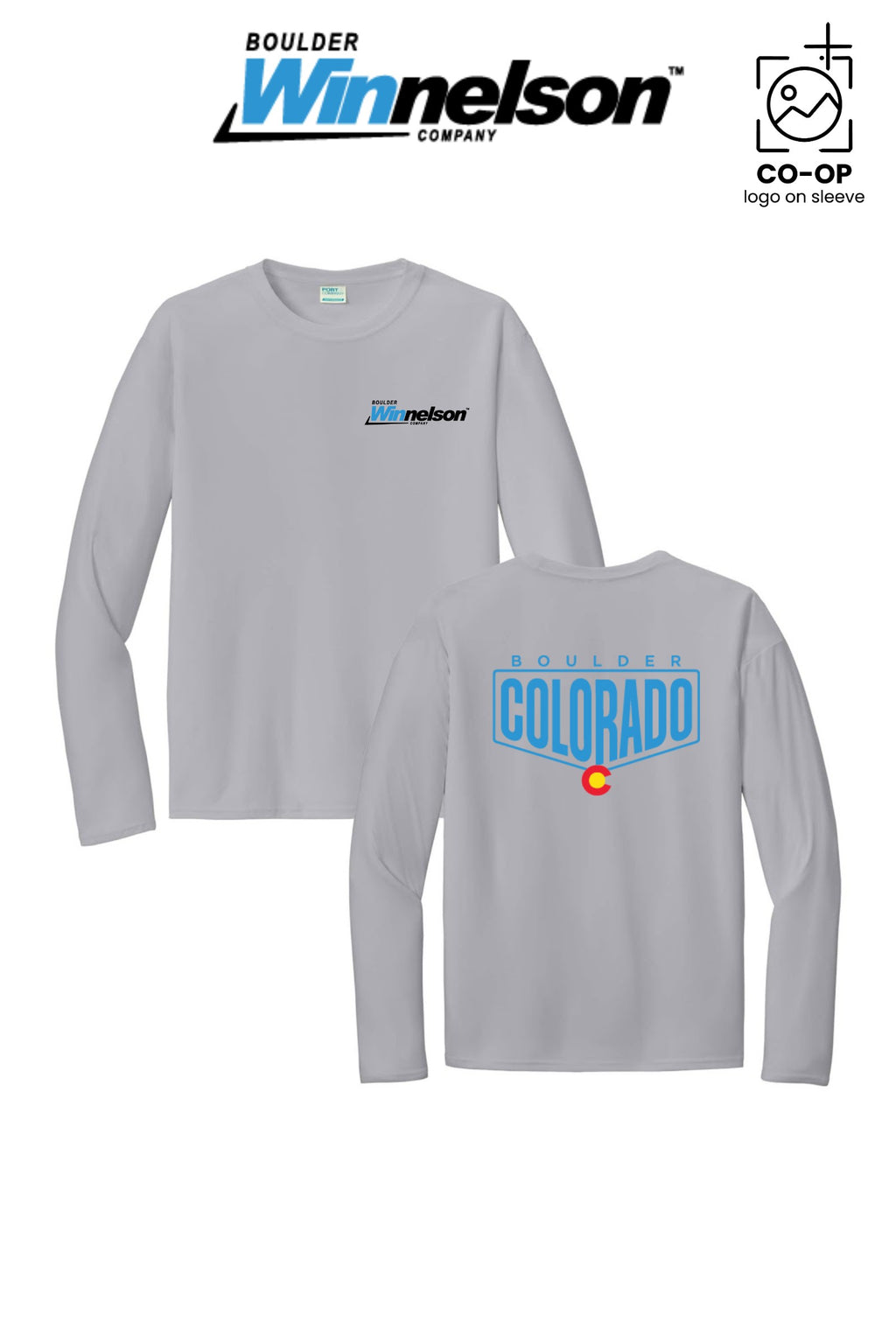 Port & Co™ Performance UPF 50 Long Sleeve - Boulder Winnelson