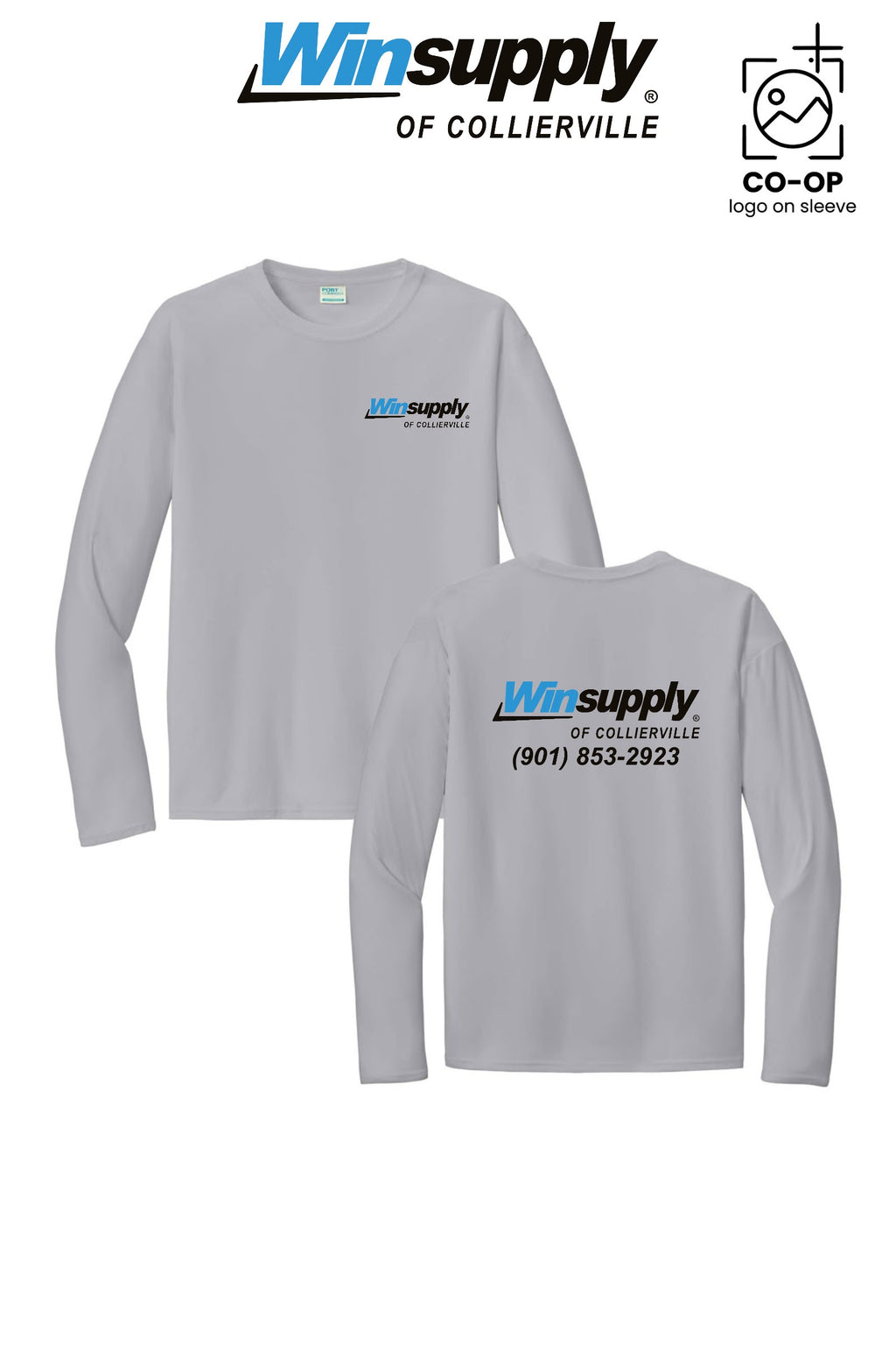 Port & Co™ Performance UPF 50 Long Sleeve - Winsupply of Collierville