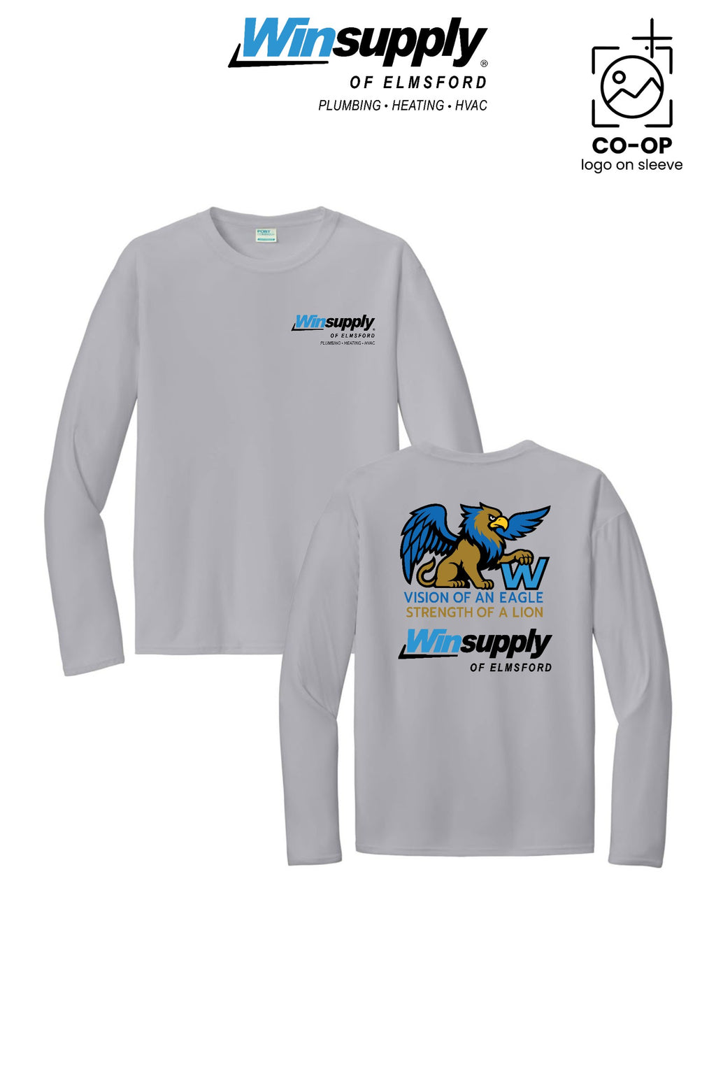 Port & Co™ Performance UPF 50 Long Sleeve - Winsupply of Elmsford