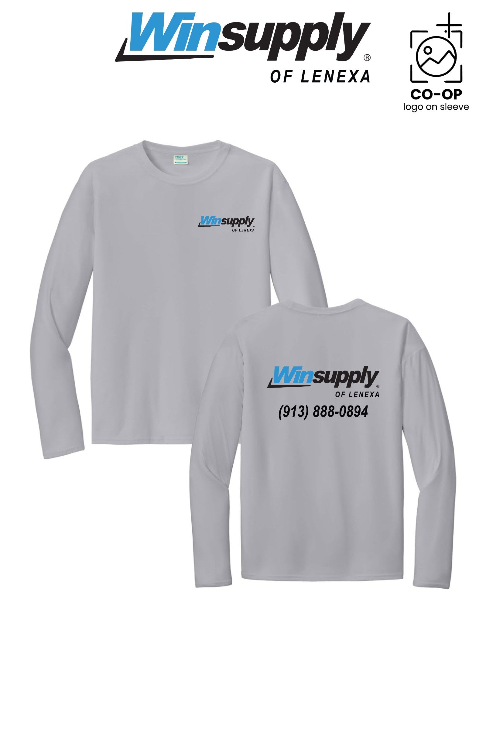 Port & Co™ Performance UPF 50 Long Sleeve - Winsupply of Lenexa