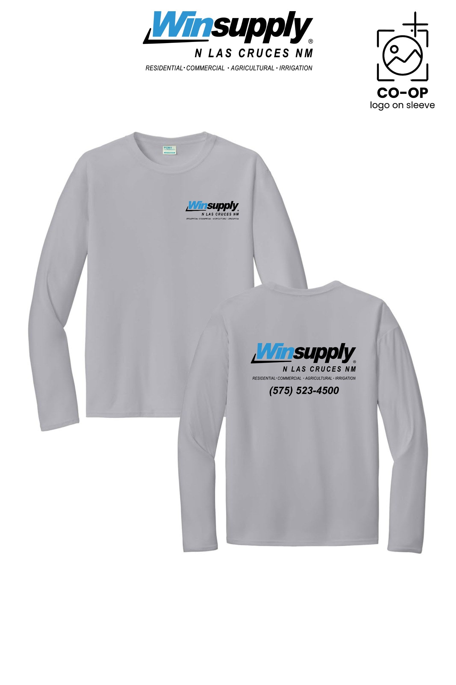Port & Co™ Performance UPF 50 Long Sleeve - Winsupply N Las Cruces NM