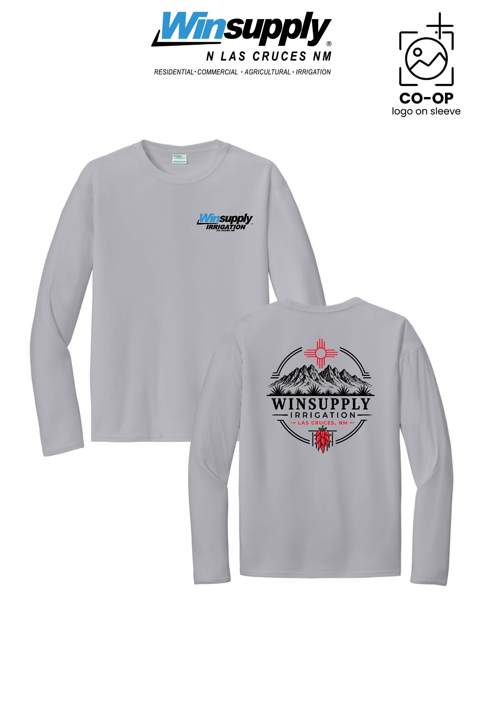 Port & Co™ Performance UPF 50 Long Sleeve - Winsupply N Las Cruces NM
