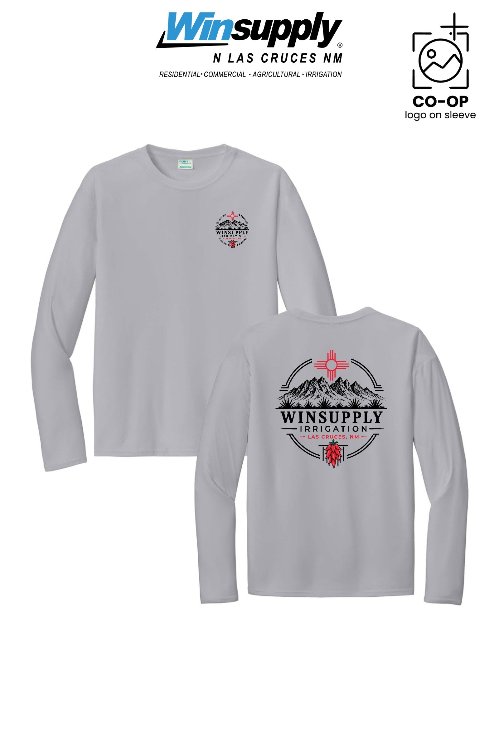 Port & Co™ Performance UPF 50 Long Sleeve - Winsupply N Las Cruces NM