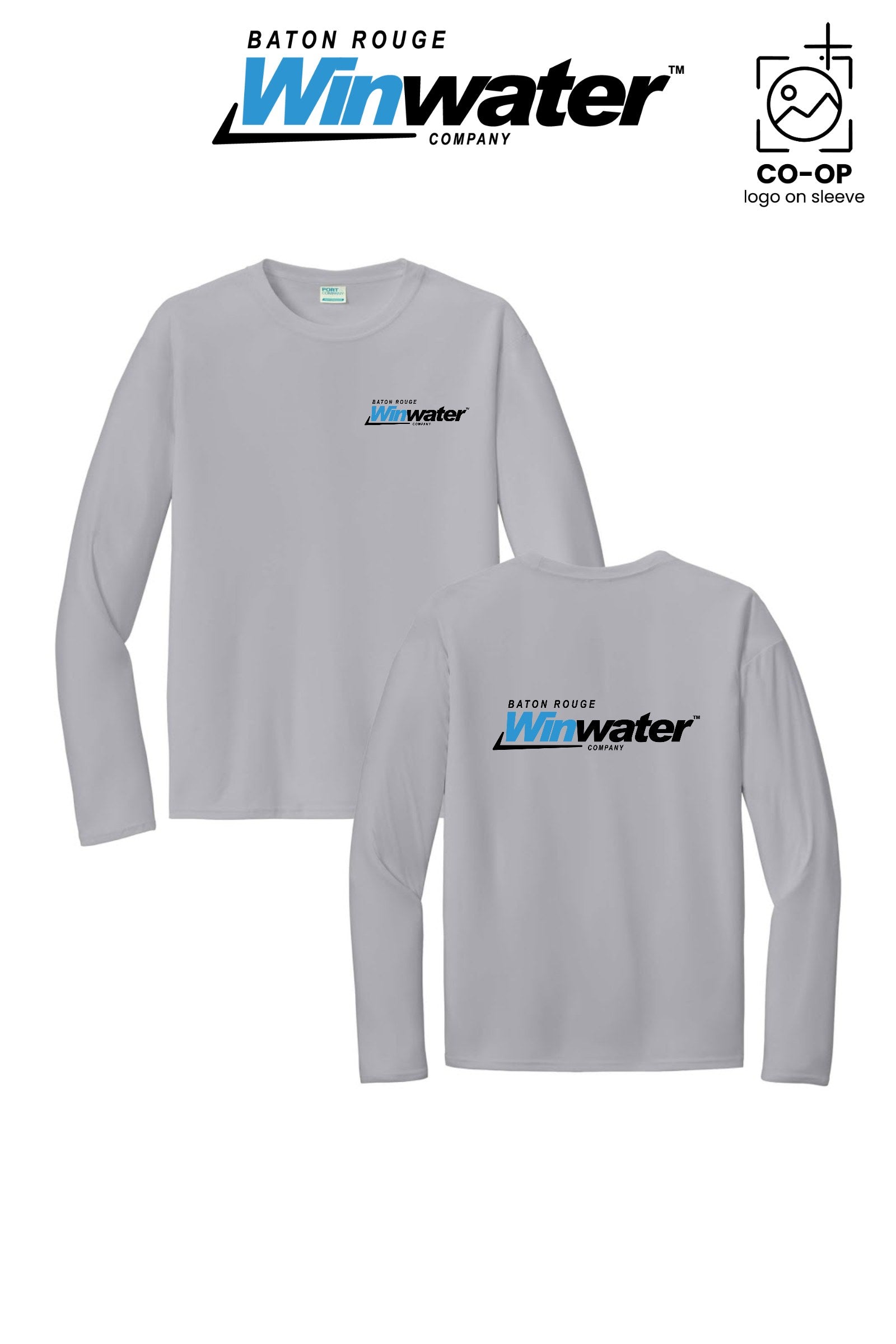Port & Co™ Performance UPF 50 Long Sleeve - Baton Rouge Winwater