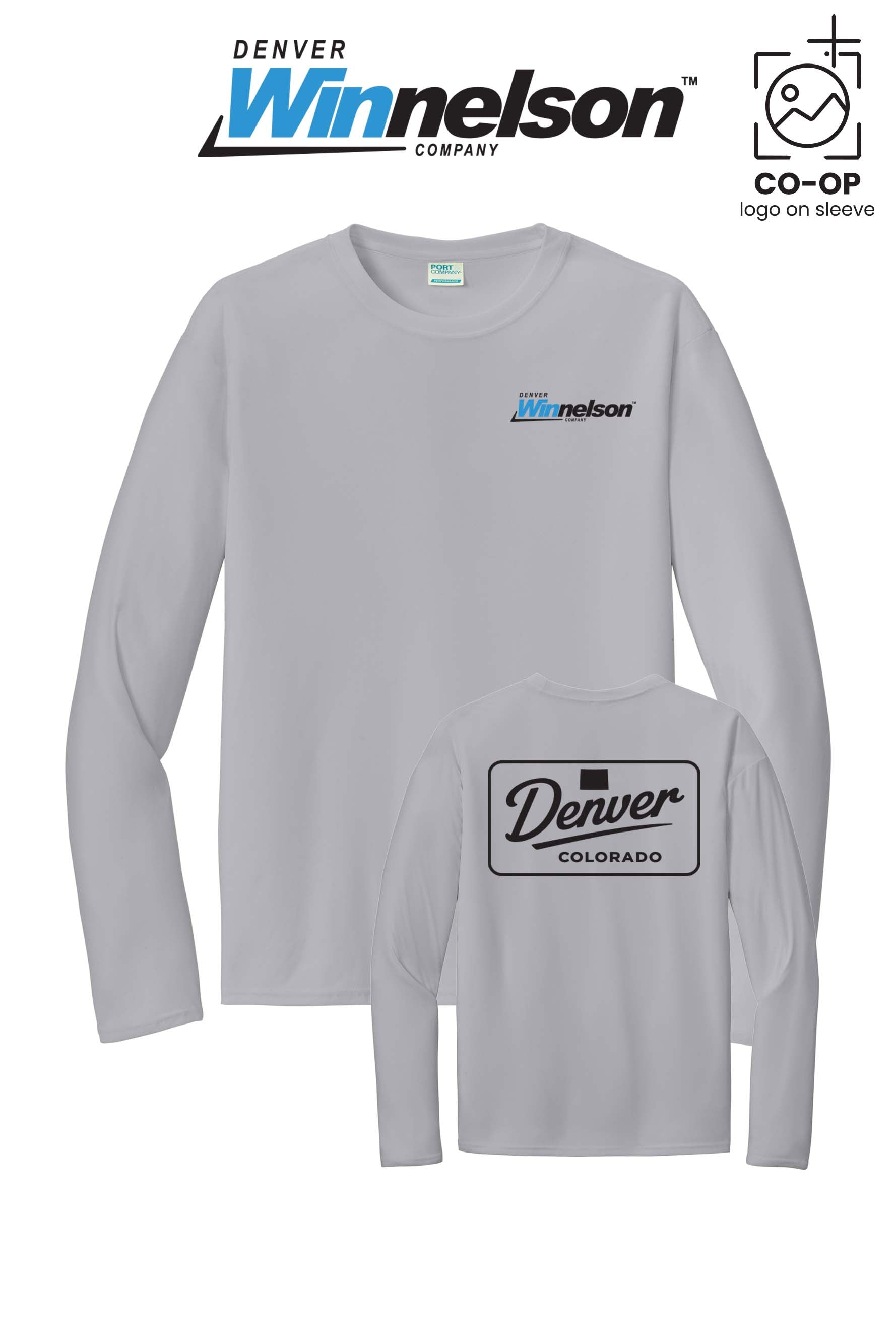 Port & Co™ Performance UPF 50 Long Sleeve - Denver Winnelson