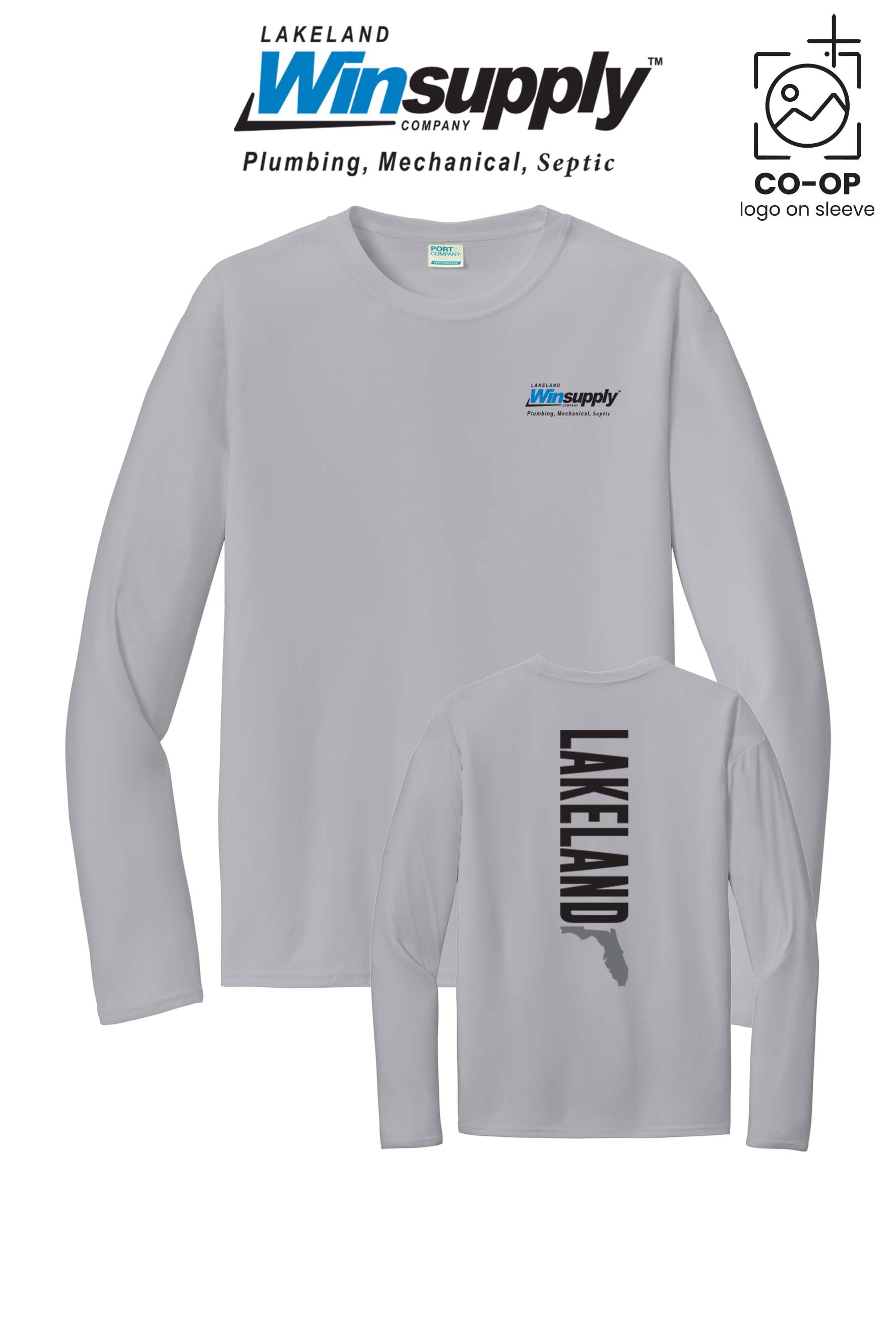Port & Co™ Performance UPF 50 Long Sleeve - Lakeland Winsupply